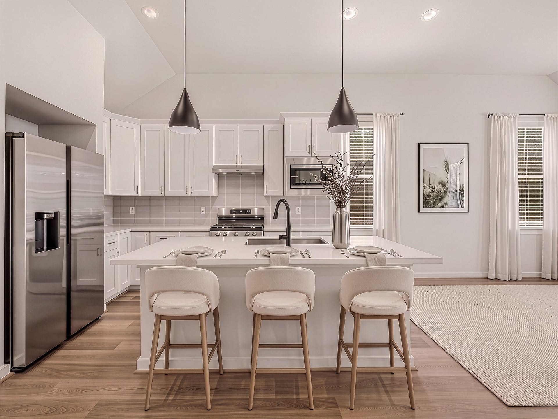 13 & 17 Fulton Row Lane, Houston, TX 77076 Kitchen Area