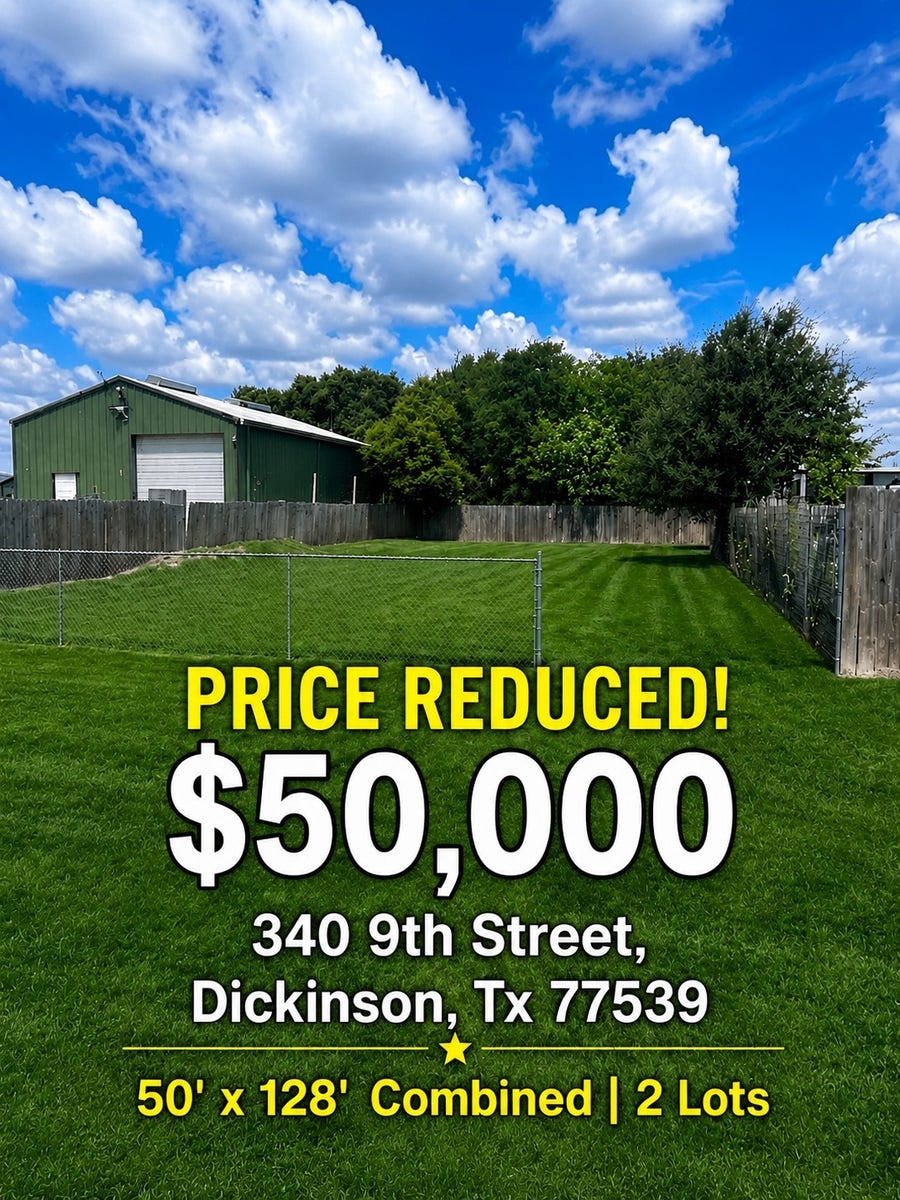 Property photo for 340 9th Street, Dickinson, TX