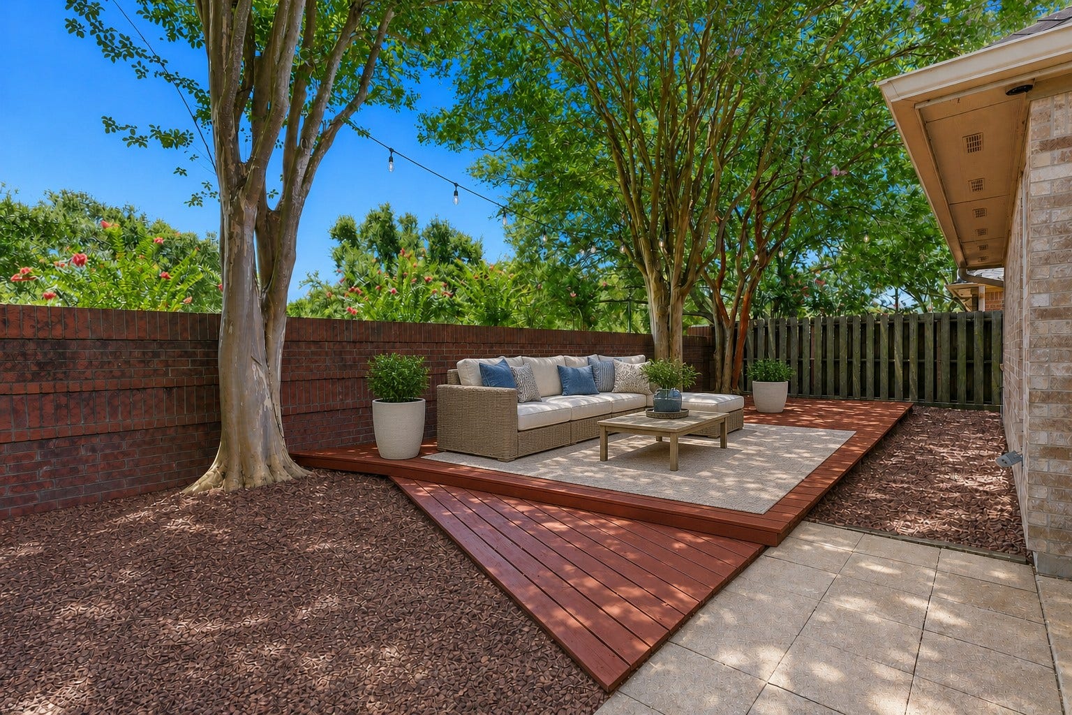 Relax and unwind on your private covered patio, the perfect place to enjoy your morning coffee, evening sunsets, or gatherings with family and friends. This inviting outdoor living space extends the comfort of the home and creates the ideal setting for year-round enjoyment.
