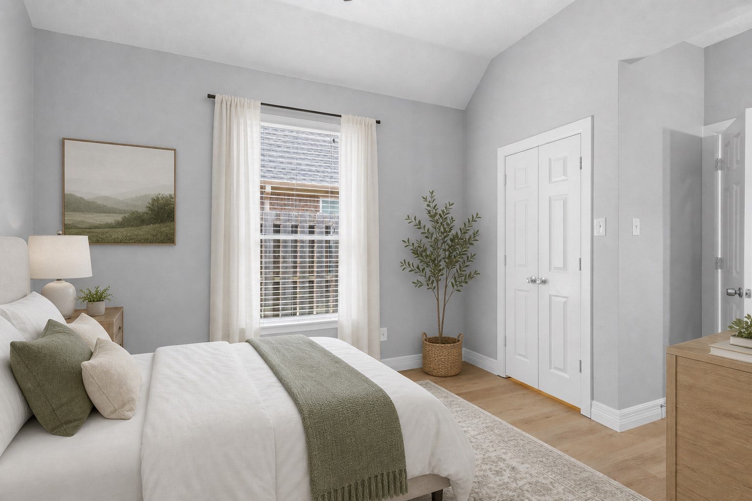 Each guest bedroom features its own unique character with impressive high ceilings that create a bright, spacious atmosphere. For added comfort and convenience, each bedroom includes a private vanity, giving family members or guests their own personal space to get ready each day while sharing the adjoining Jack-and-Jill bathroom.