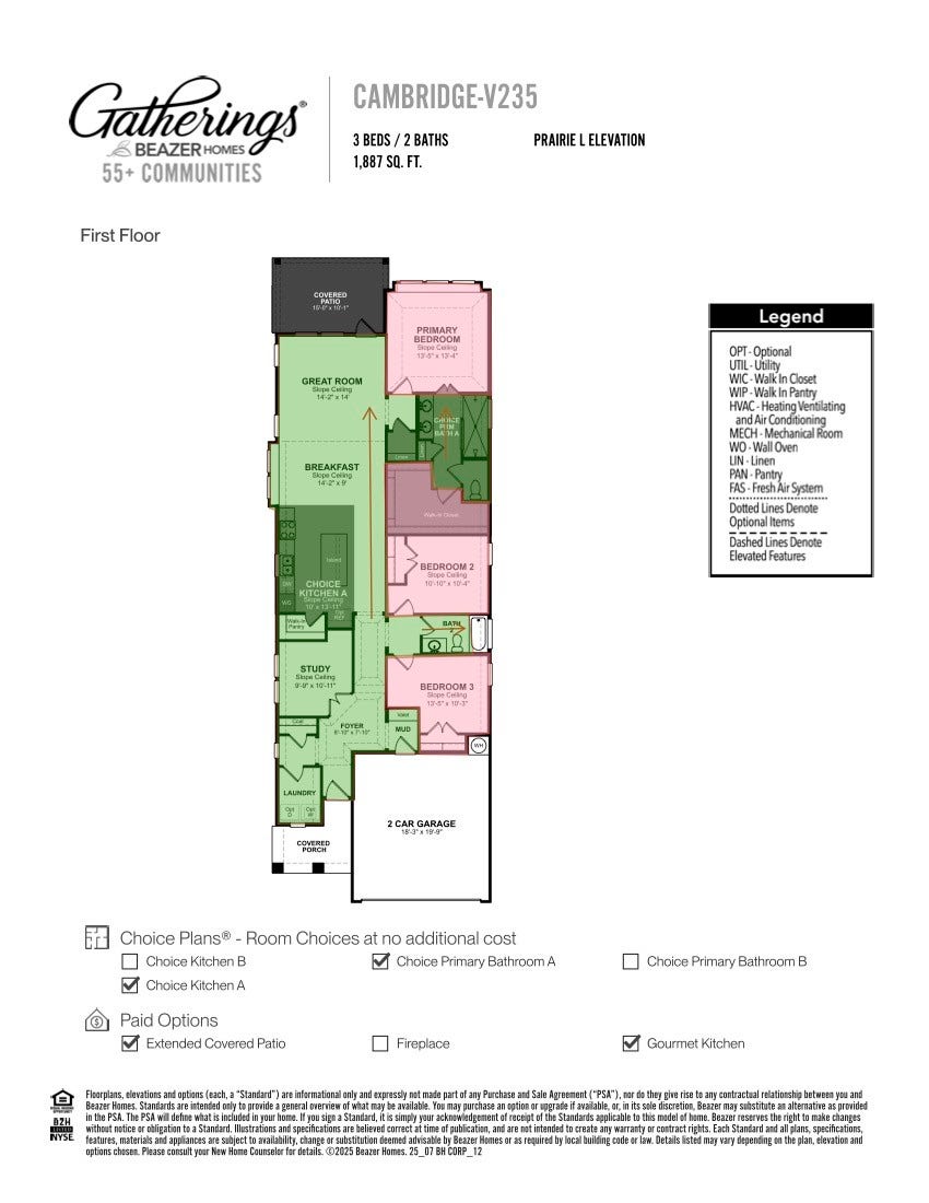 Home features 3 bedrooms, 2 bathrooms, an attached 2-car garage, and over 1,800 square feet of living space.