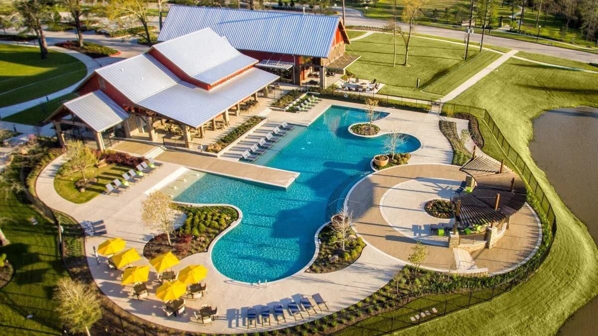 Dive into luxury with a stunning community pool and elegant clubhouse, perfect for relaxation and social gatherings.