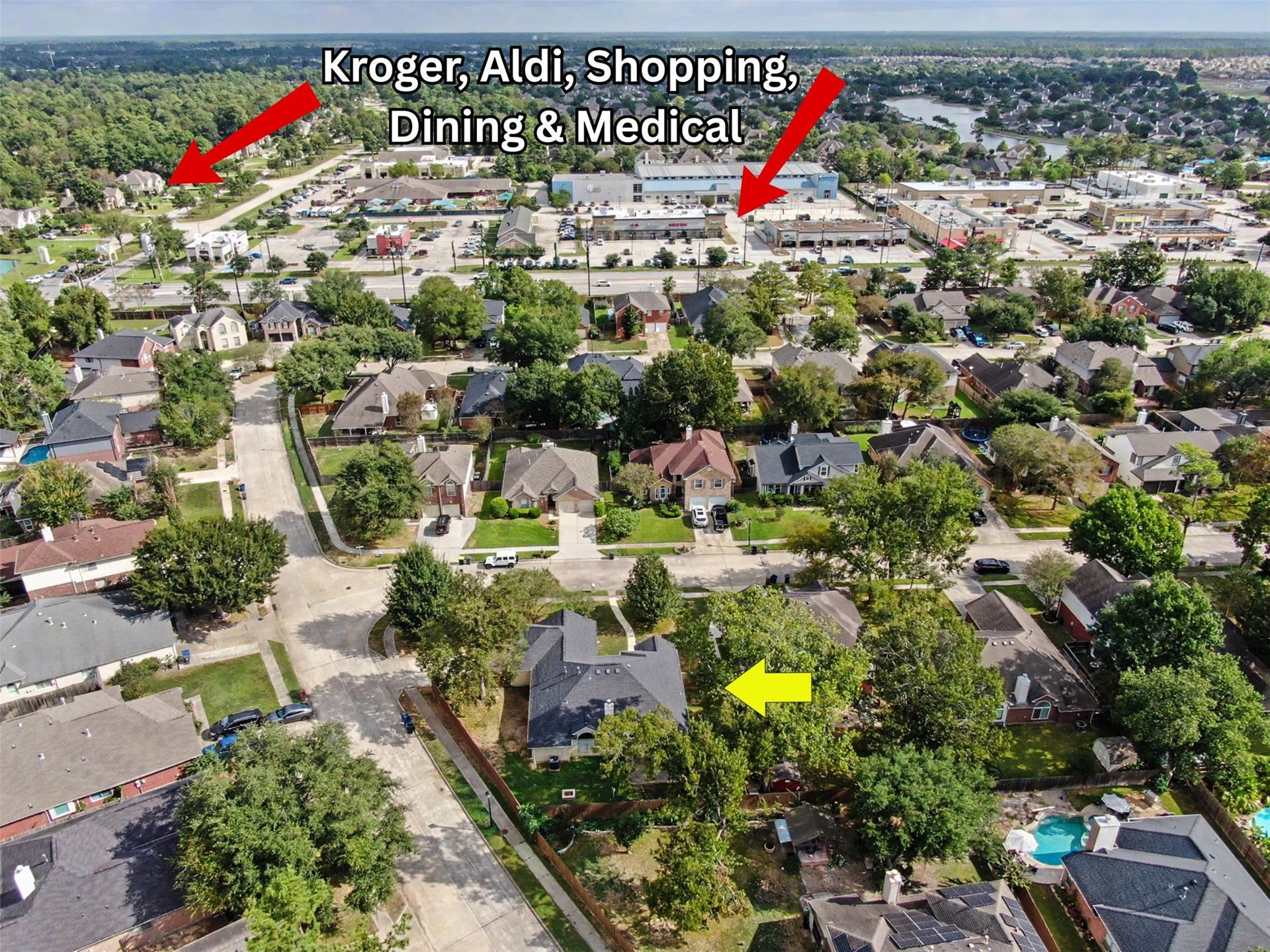 29823 Spring Acres Drive, Spring, TX 77386 Shopping, dining and medical just outside the neighborhood.