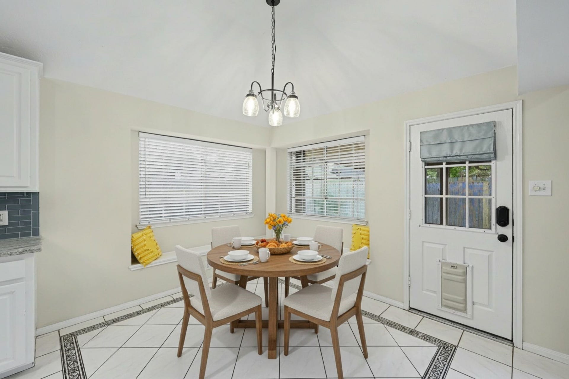 29823 Spring Acres Drive, Spring, TX 77386 Generous breakfast area. Virtually staged