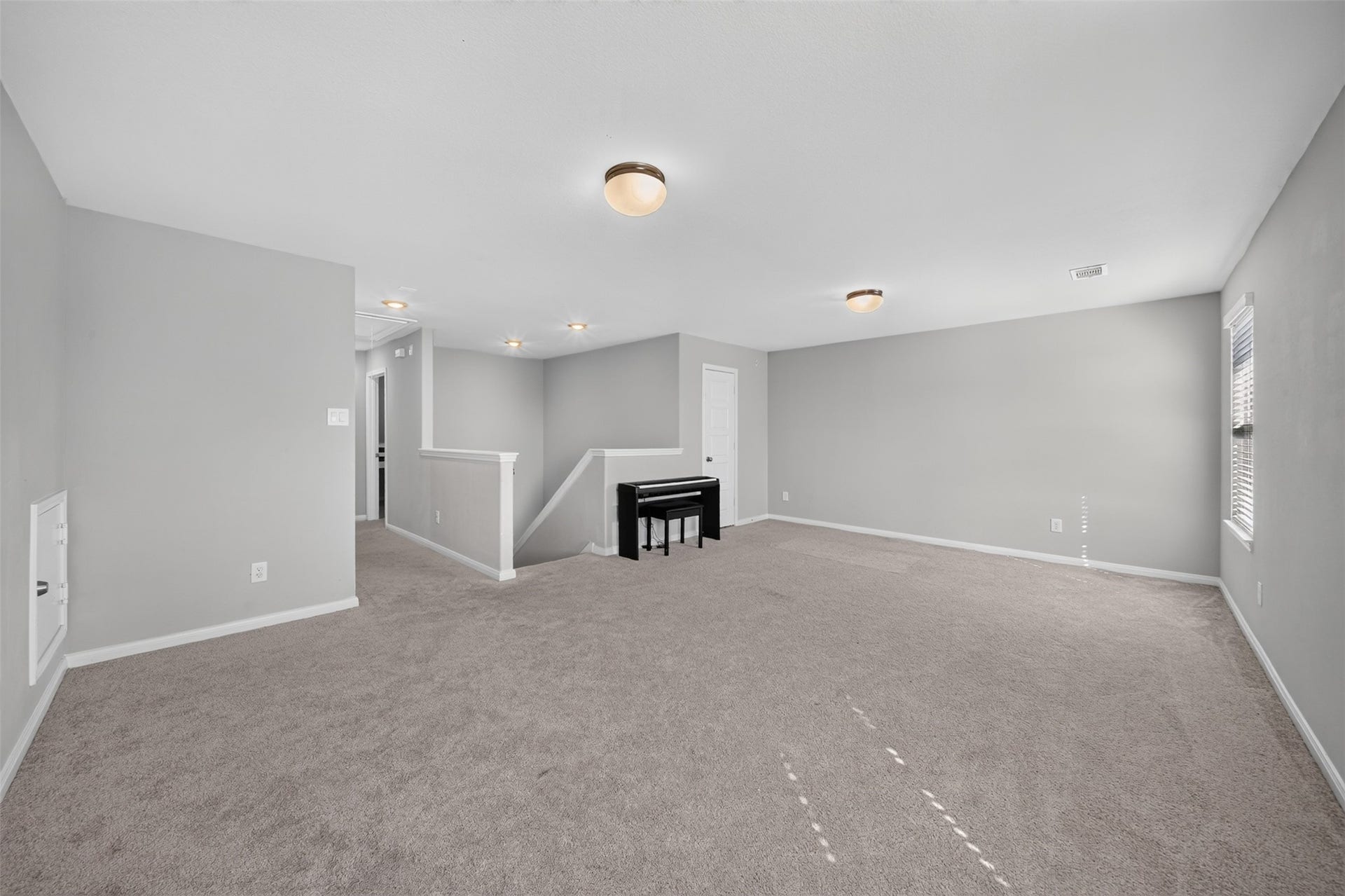 Game room area. Very large, lots of options in this place plus game closet!