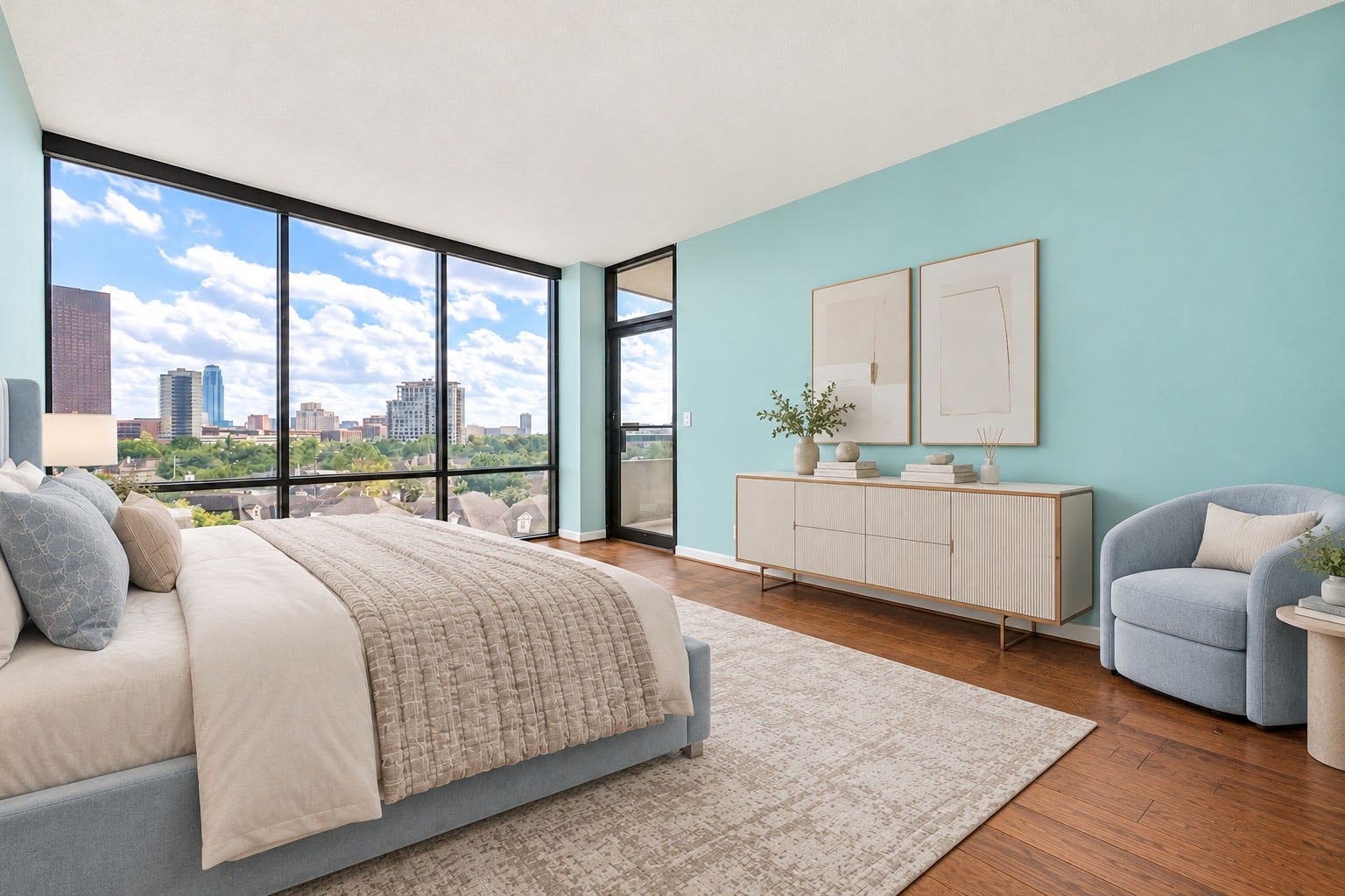 1111 Bering Drive, #706, Houston, TX 77057 Virtually staged photo