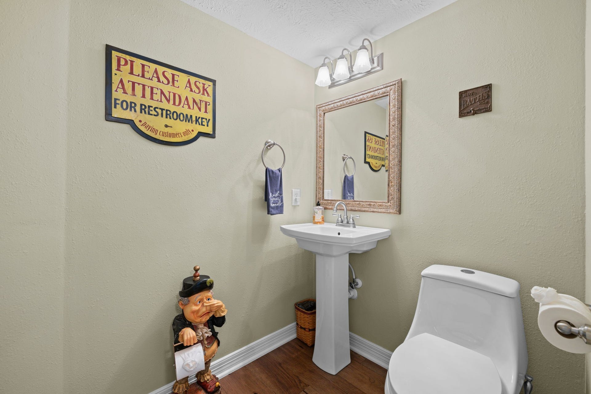 Powder Bath for Guests