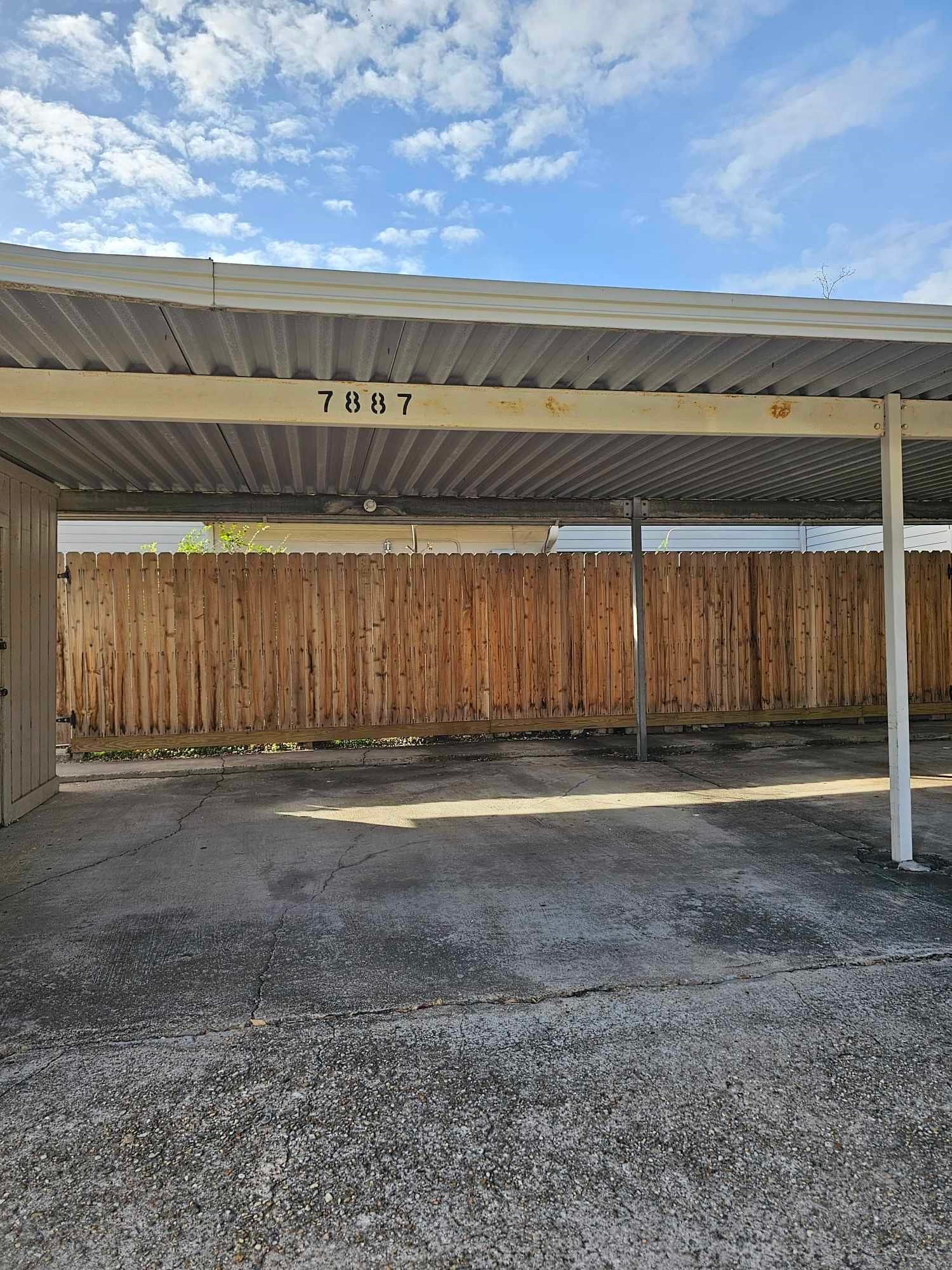 Assigned carport