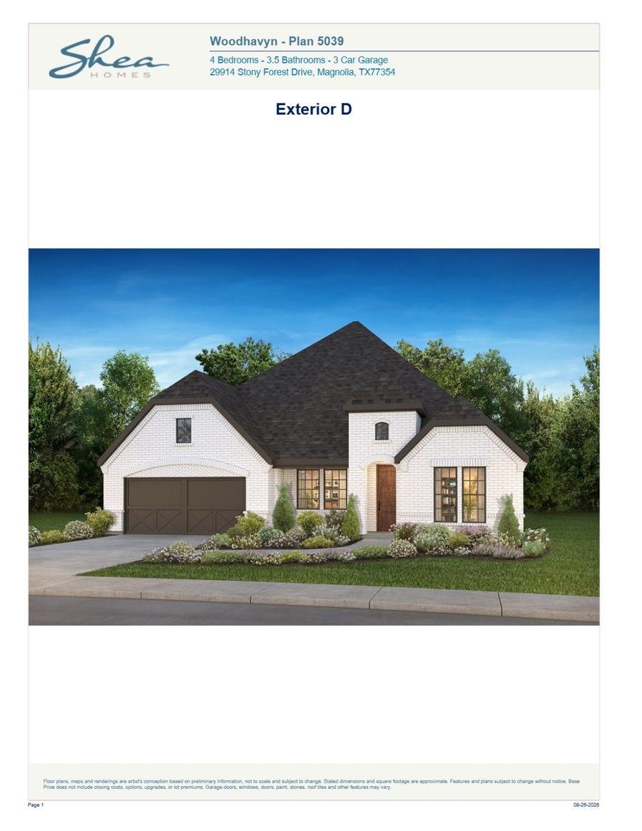 Property photo for 29817 Lucky Pines Street, Magnolia, TX