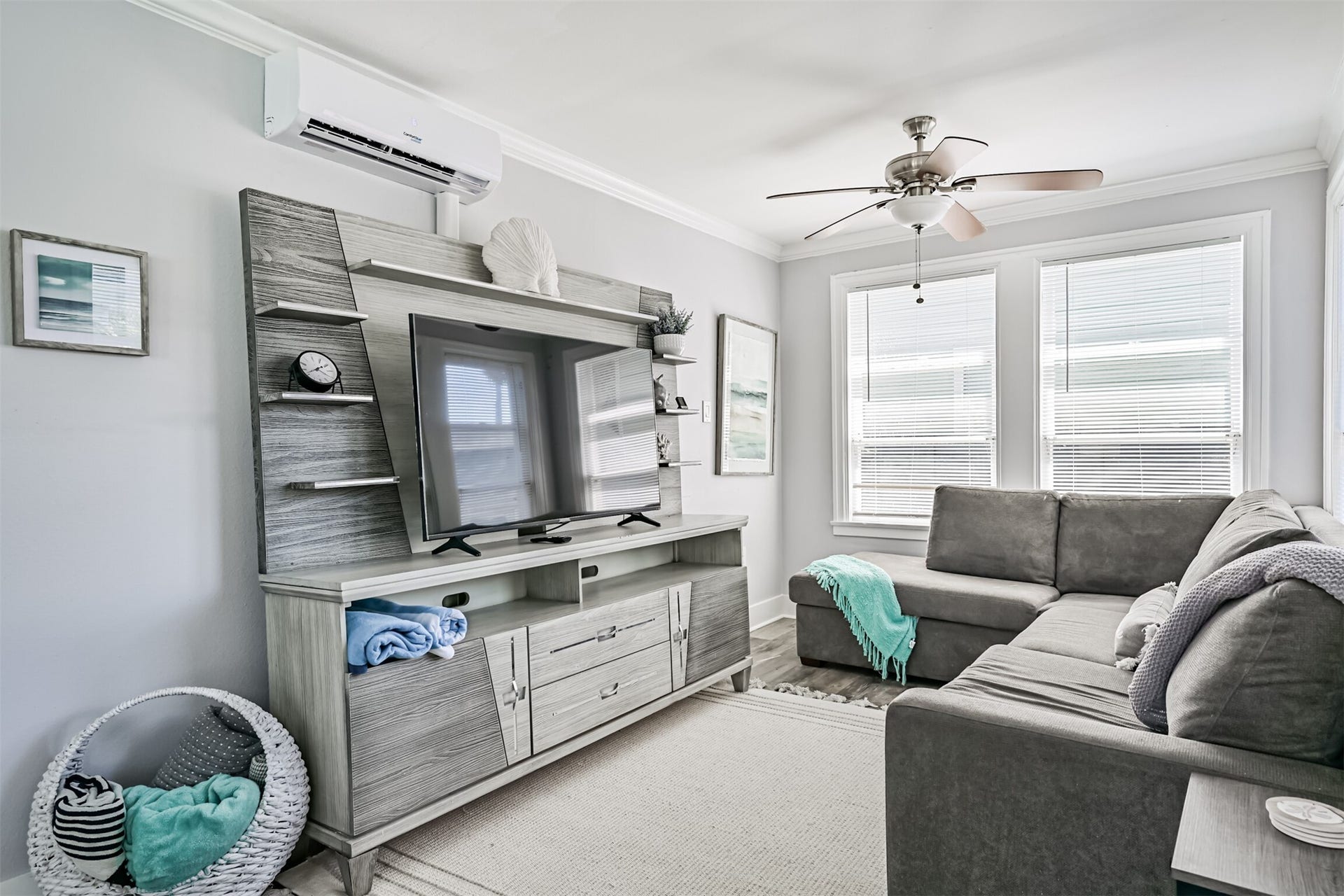 1419 39th Street, Galveston, TX 77550 Leaving This Area as a Den with Pull-Out Sofa Makes for a Wonderful Flex-Space as Well as a Potential Third Bedroom!