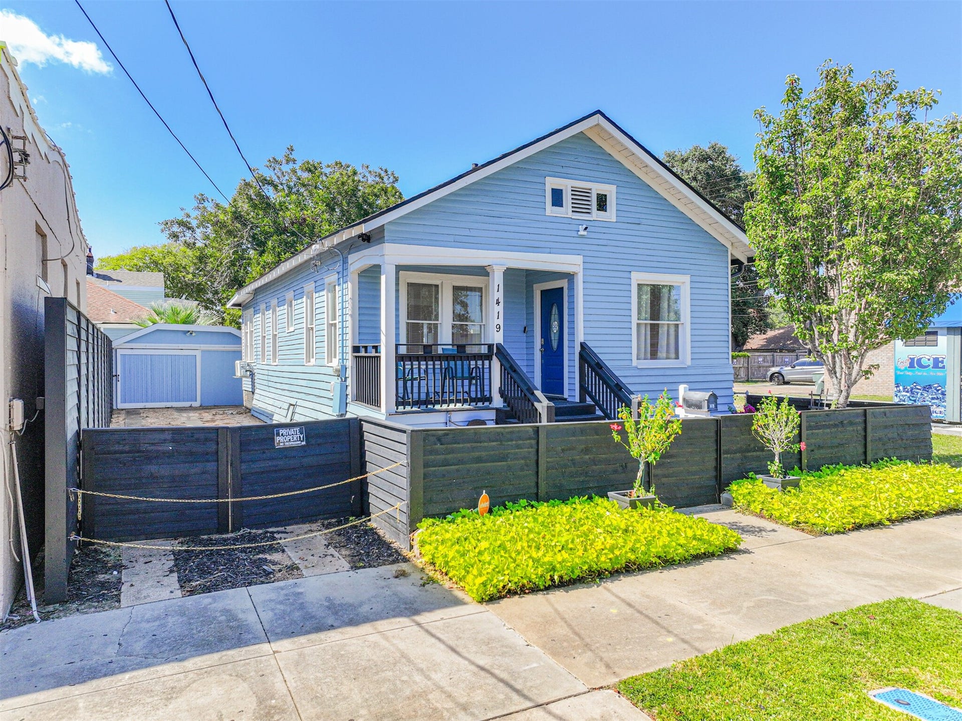 1419 39th Street, Galveston, TX 77550 A Garage and Abundant Off-Street Parking for this Home - with Low Maintenance Front and Back Yards - for a Lock and Leave, Easy Care Existence!