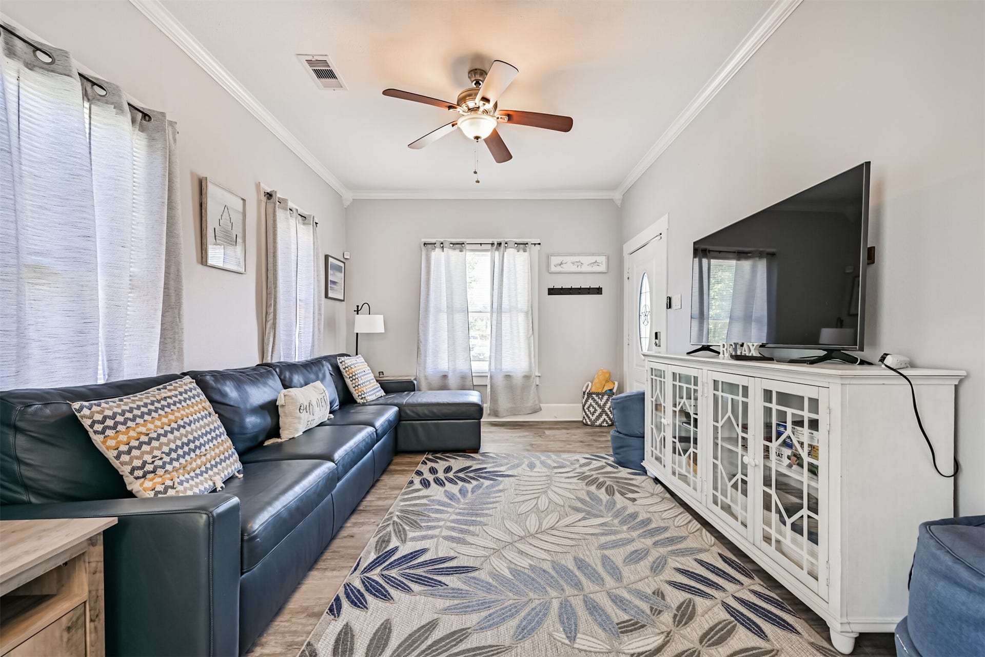 1419 39th Street, Galveston, TX 77550 Another View of the Living Room Layout Looking Towards the Front Door!