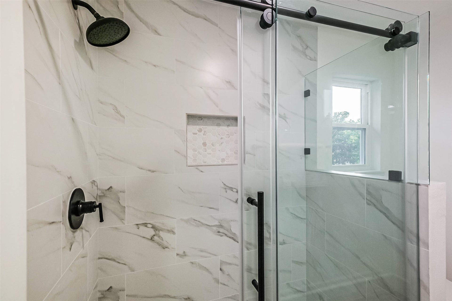 4023 Laverock Road, Spring, TX 77388 The primary has this delightful power shower.