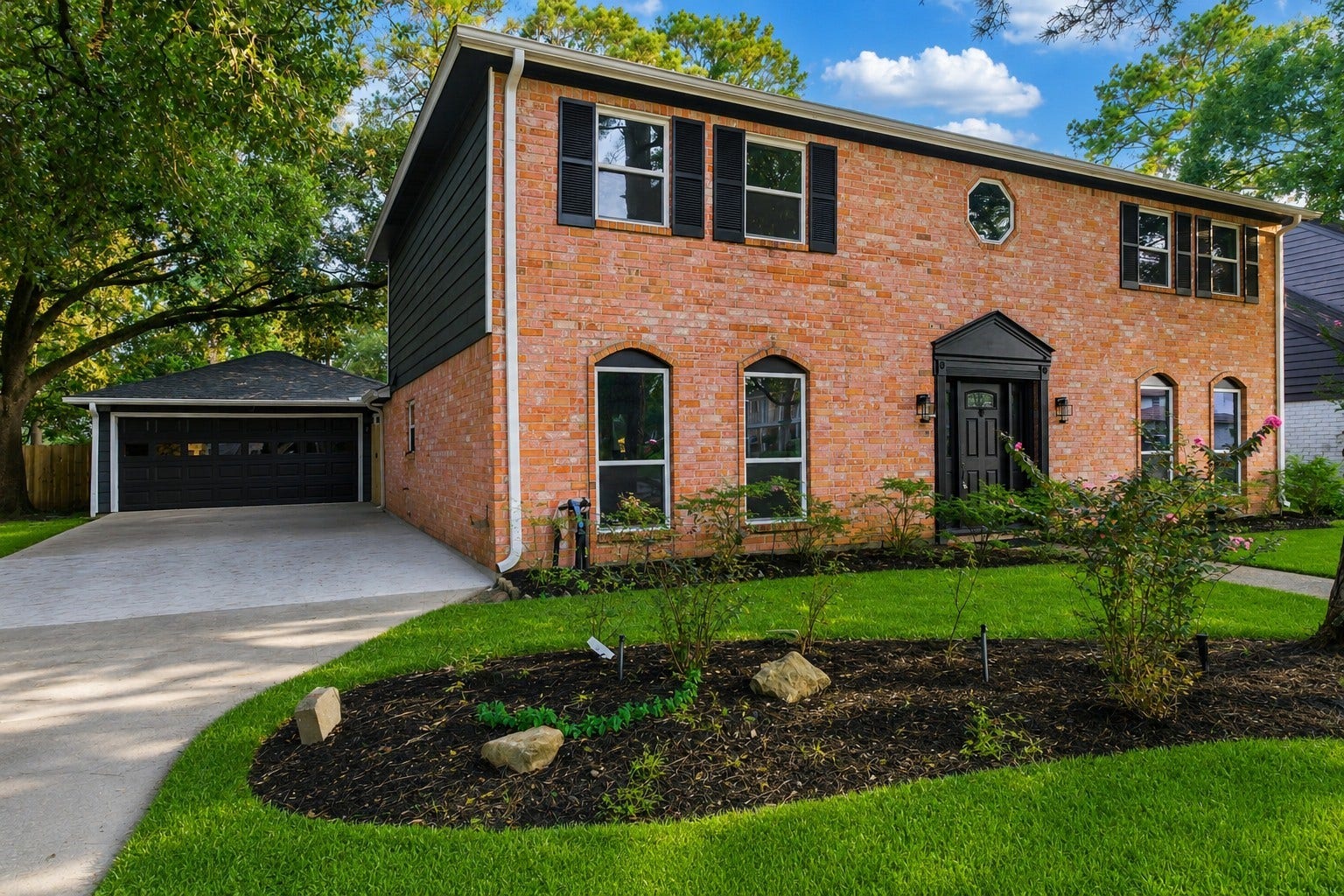 4023 Laverock Road, Spring, TX 77388 This stunning home is situated in tree lined Cypresswood - lovely subdivision.