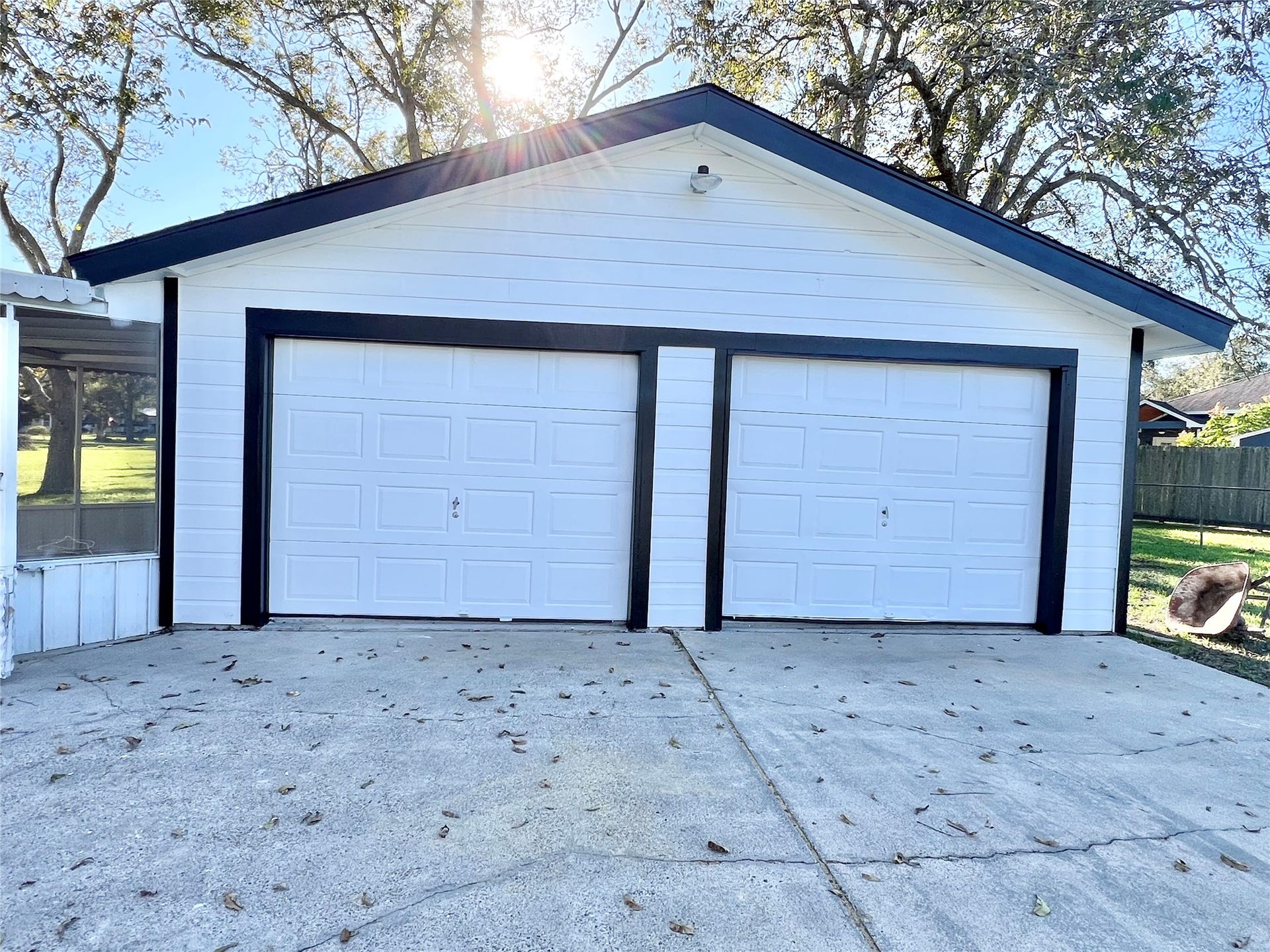 3806 Peck Street, Santa Fe, TX 77517 Have a lot of Toys? There is still another oversized attached/detached 2+ car garage we haven't gotten to yet.