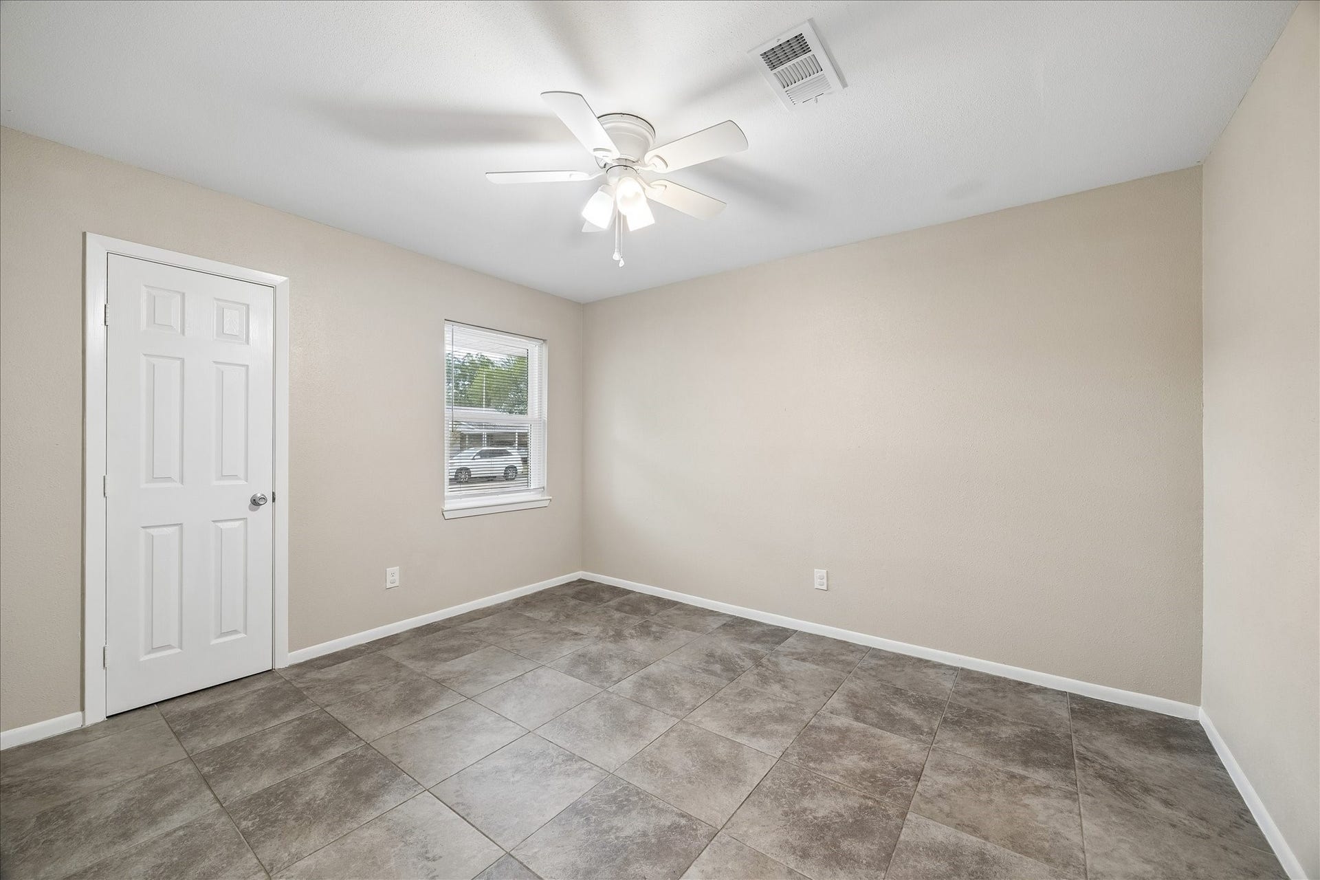 1110 E Rutgers Lane, Deer Park, TX 77536 First bedroom to the right off of the living area.