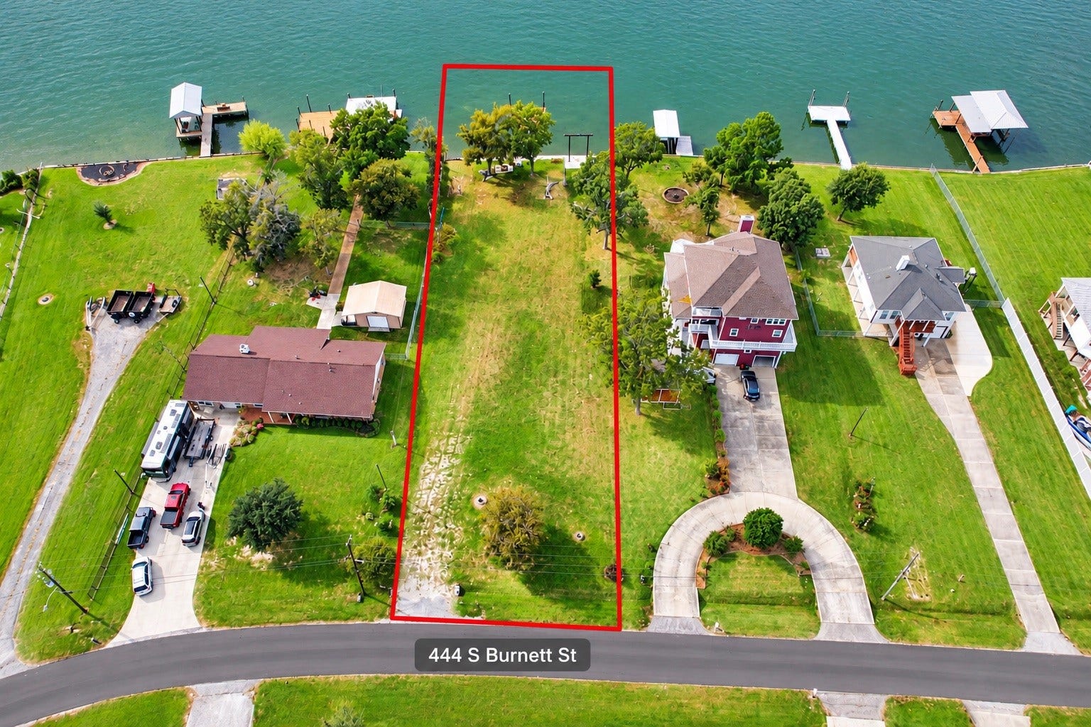 Prime waterfront lot offering expansive views and direct access to the lake, perfect for building your dream home. Nestled in a tranquil neighborhood with nearby amenities.