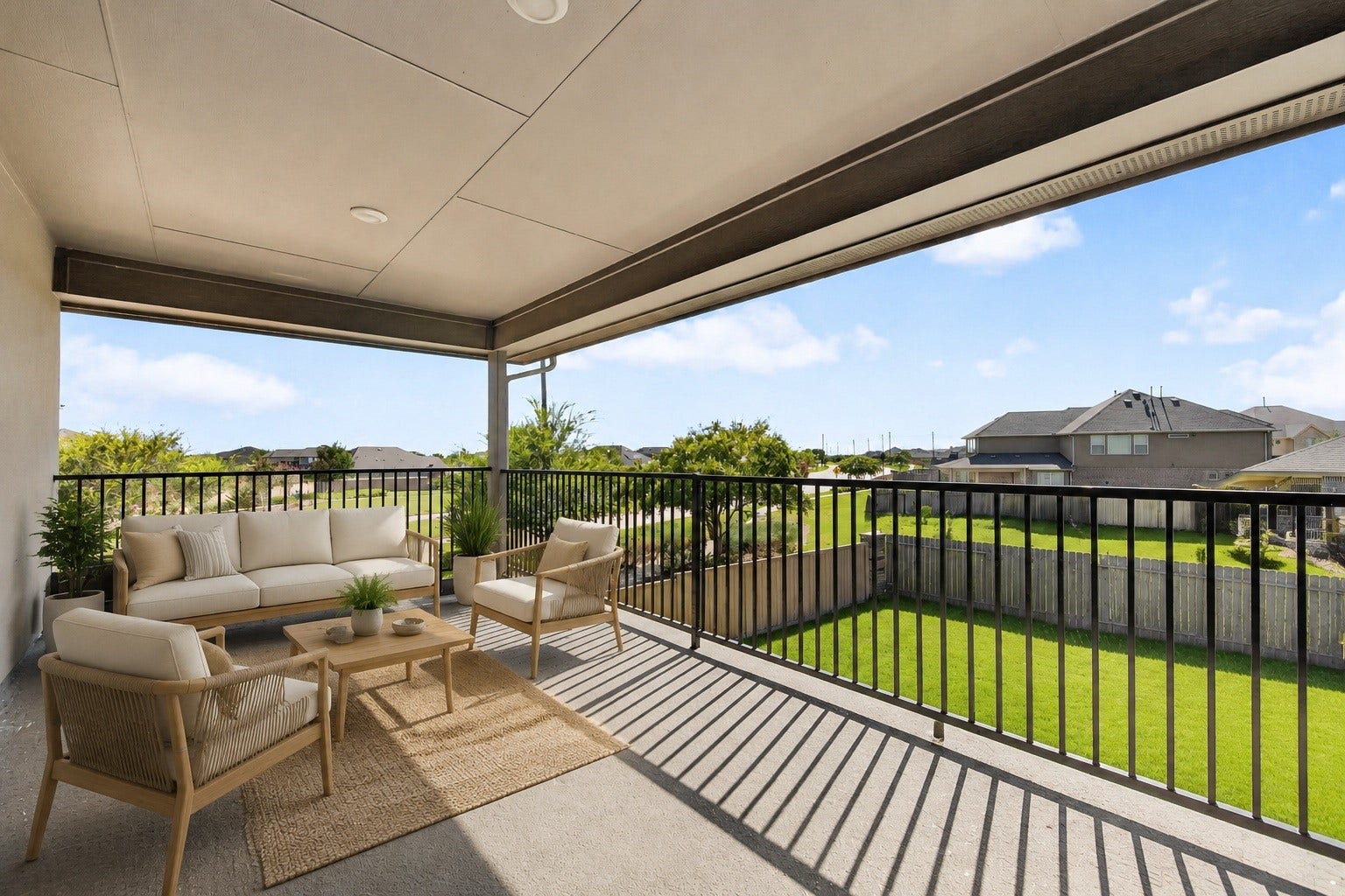 3514 Hampton Landing Court, Katy, TX 77494 Fantastic balony upstairs