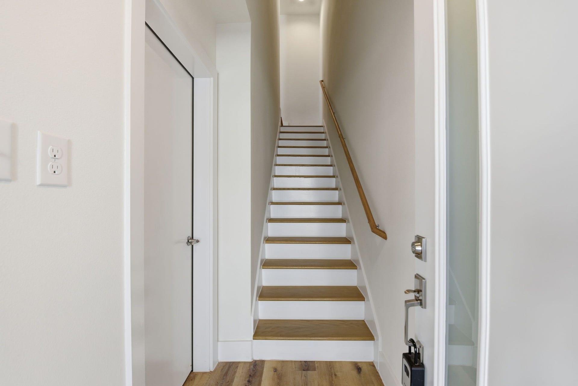 11930 S Hoa Sen Circle, Houston, TX 77072 Home features durable vinyl flooring (Photos are from the Model Home - and for representation only) throughout, with no carpet, for easy maintenance and a clean, modern look.