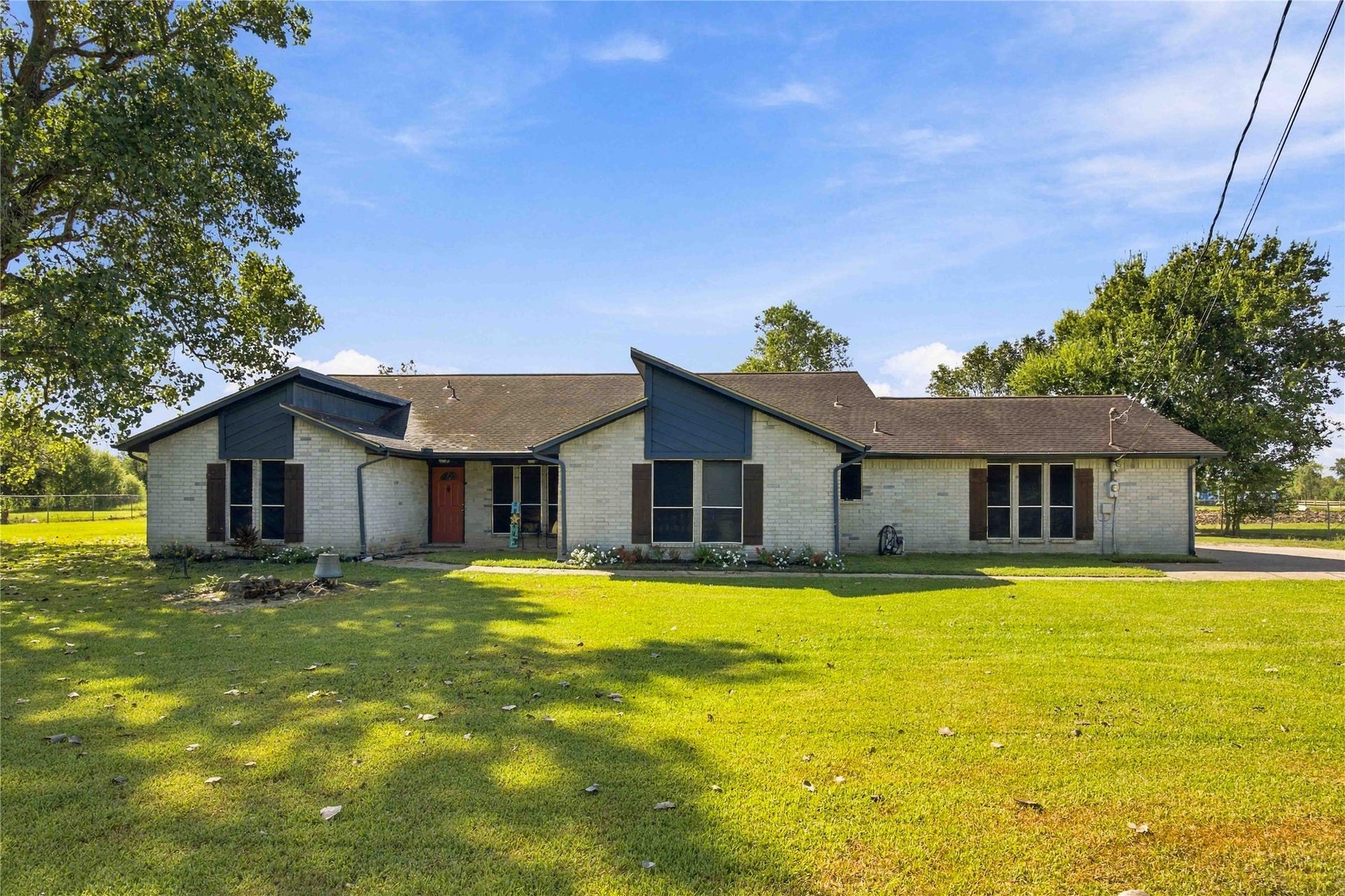 4697 Wickwillow Lane, Alvin, TX 77511 The home is 2,417 square feet.
