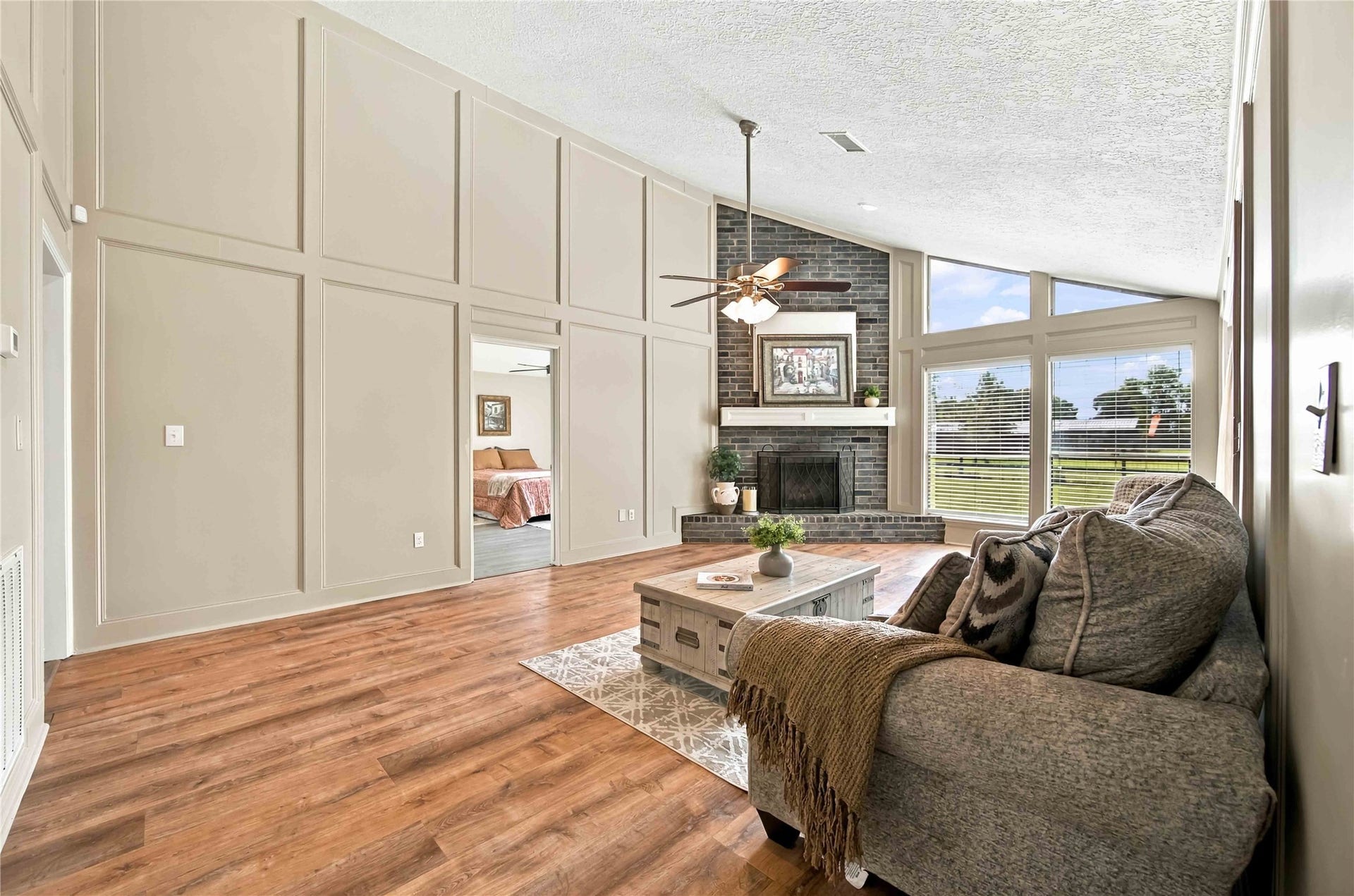 4697 Wickwillow Lane, Alvin, TX 77511 Nice view of the property from the Family room.