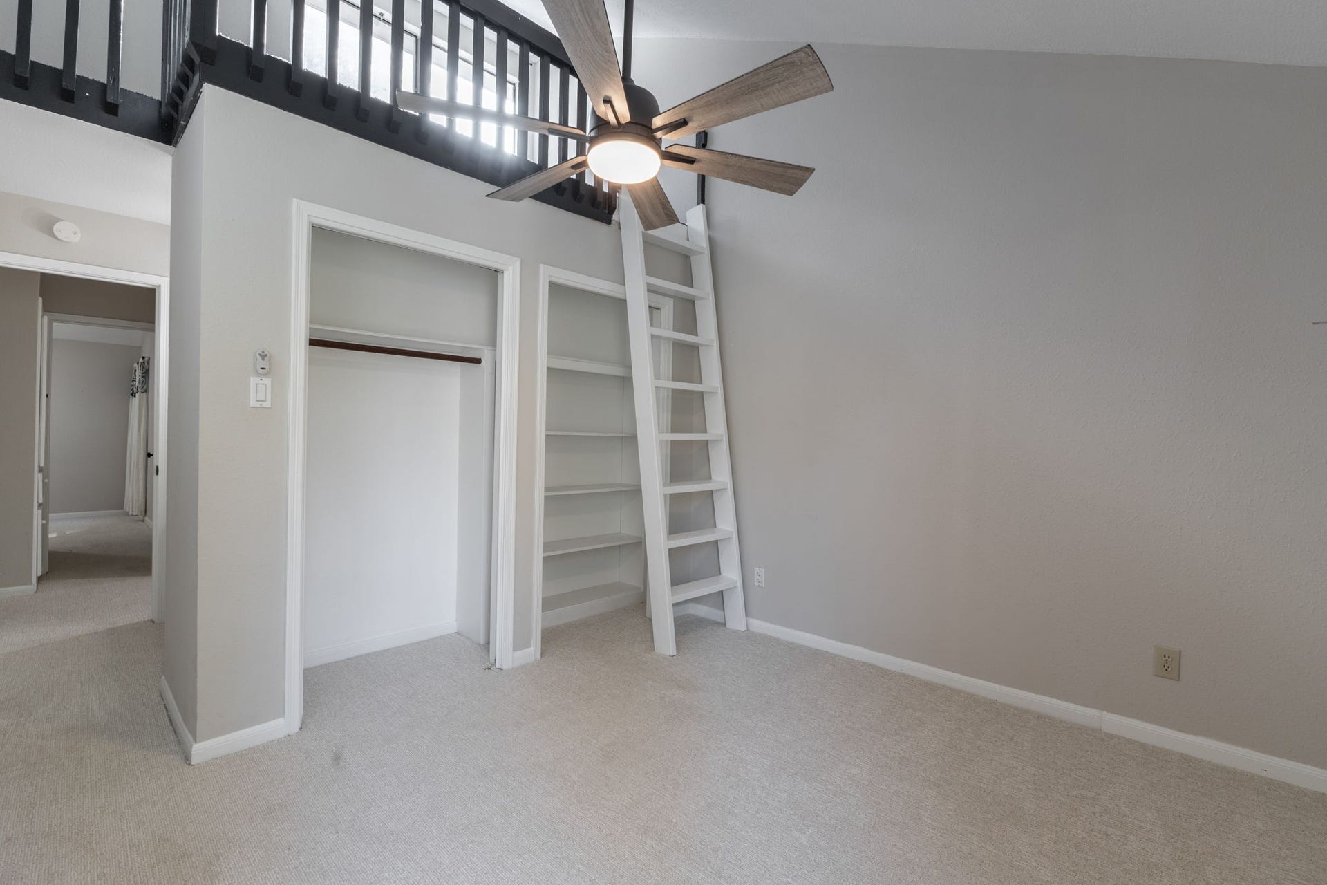 6506 Jadecrest Drive, Spring, TX 77389 secondary room with fun loft area and two closets