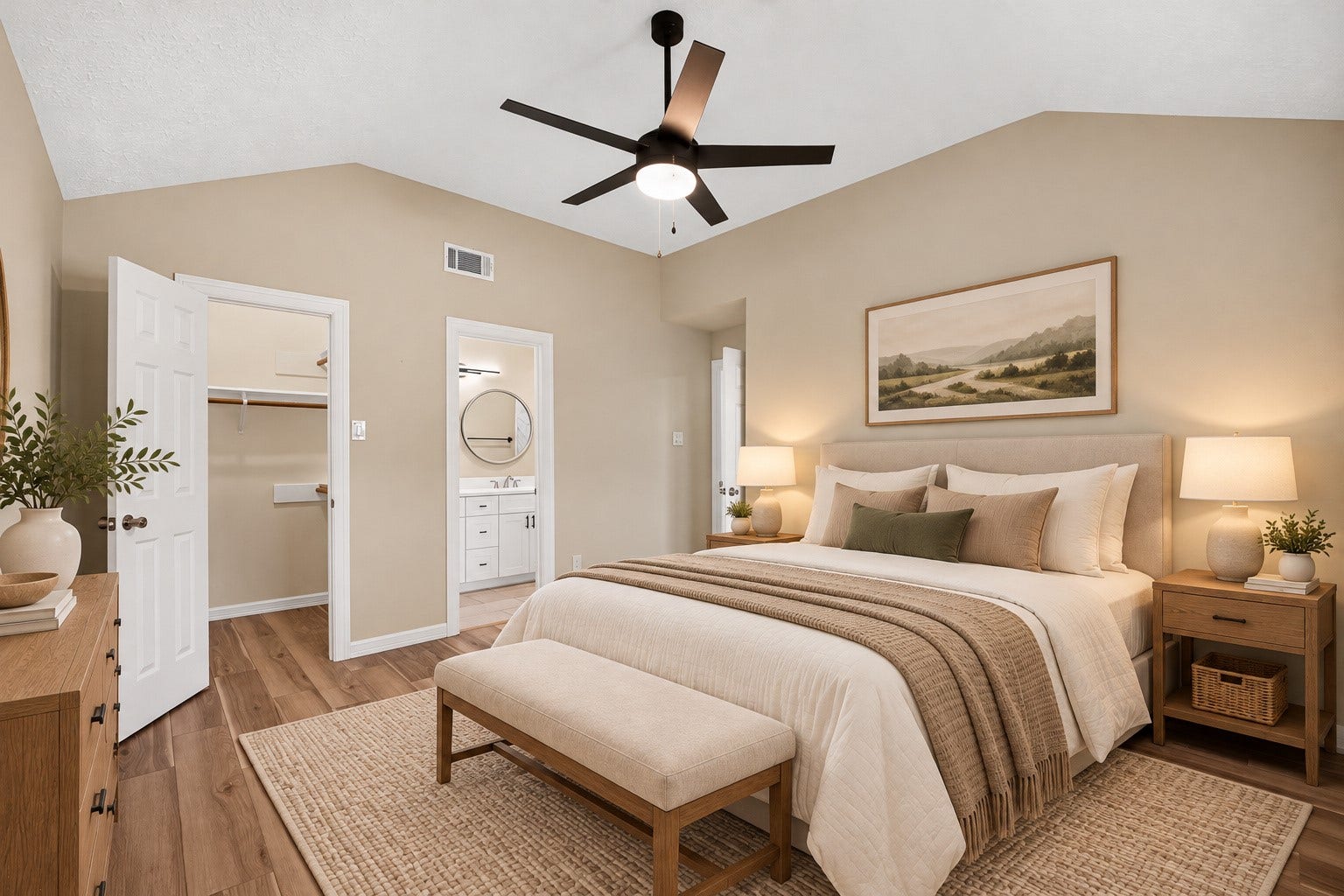 Virtual staging
