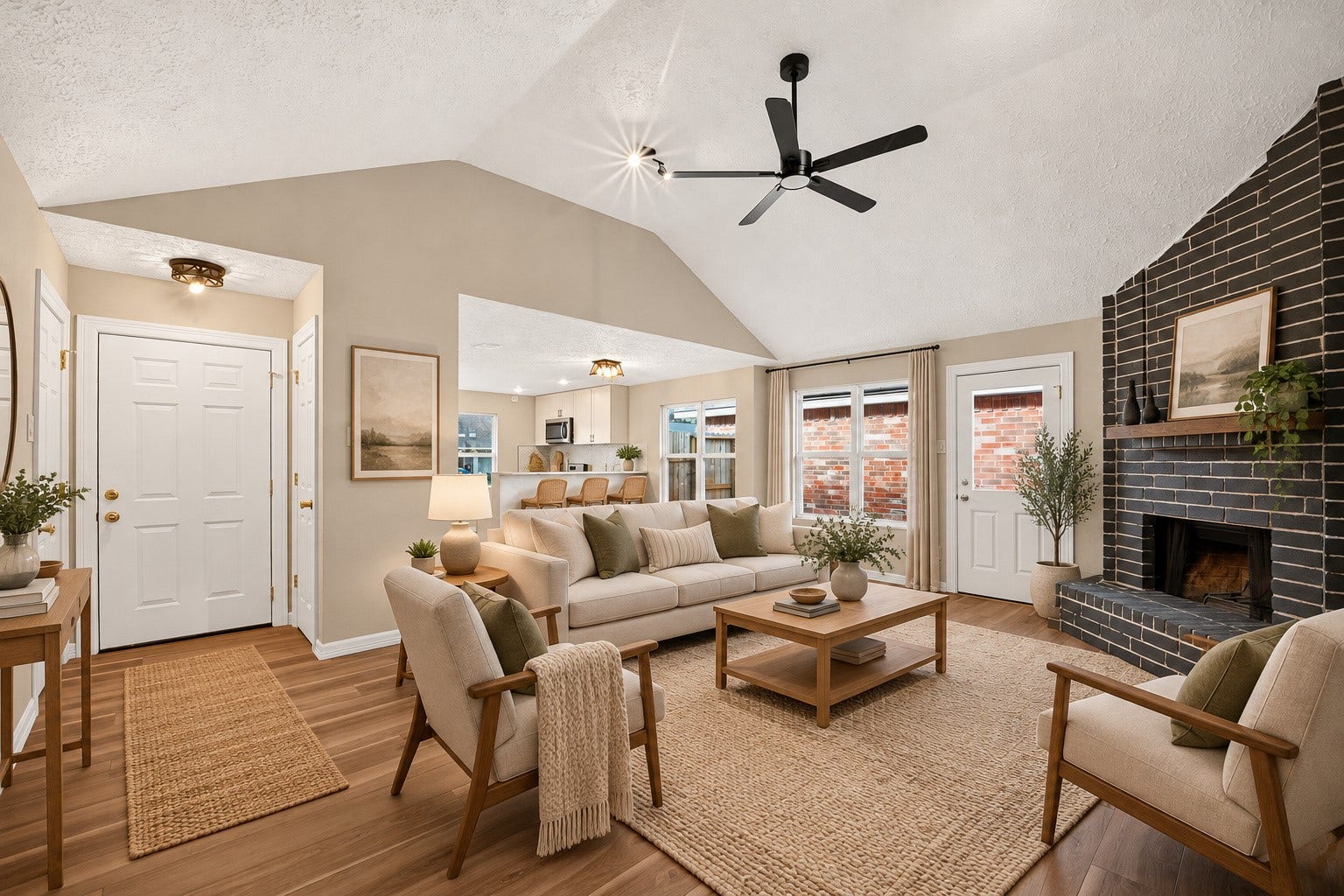 Virtual staging