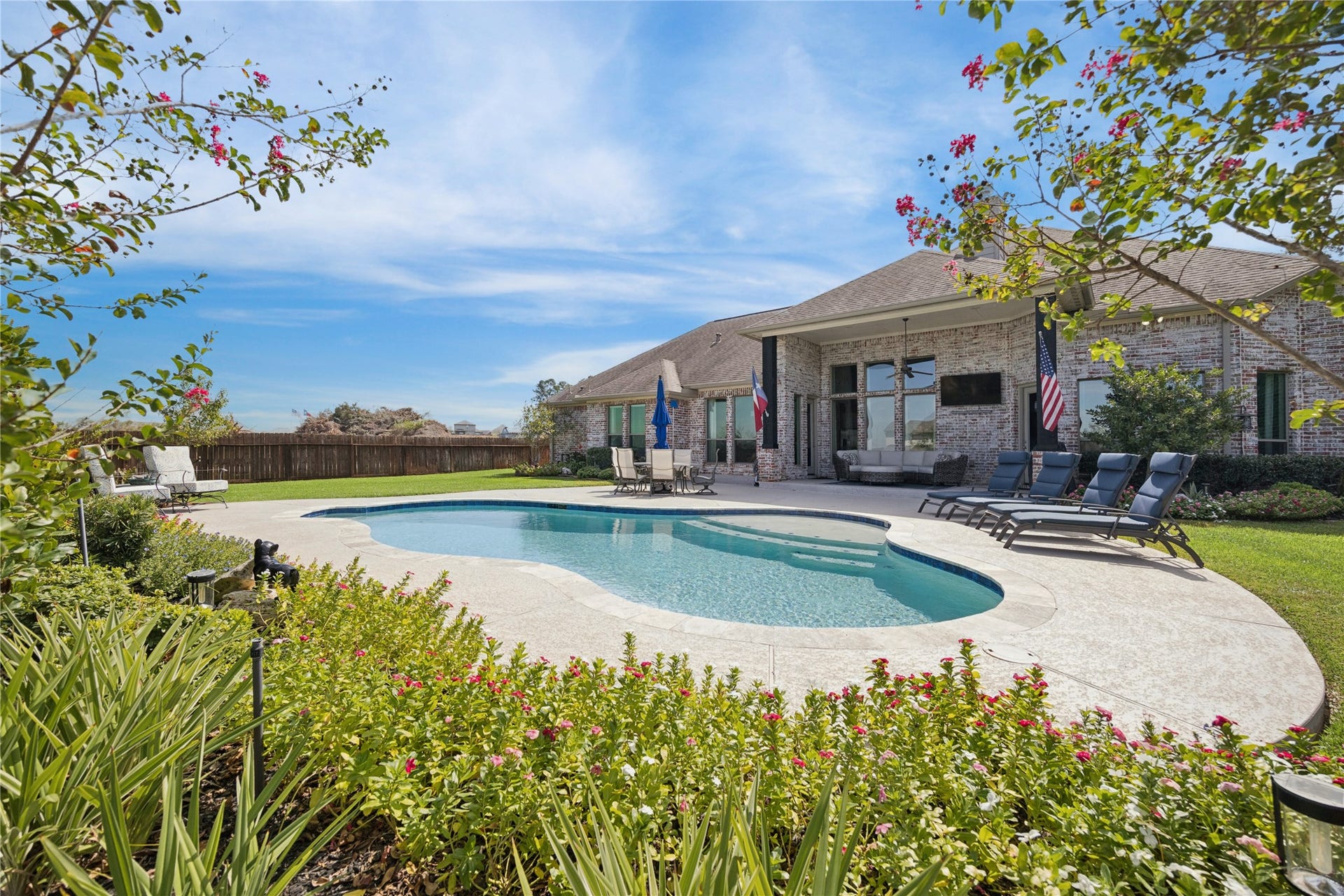 40873 Wesson Lane, Magnolia, TX 77354 Your Backyard Paradise