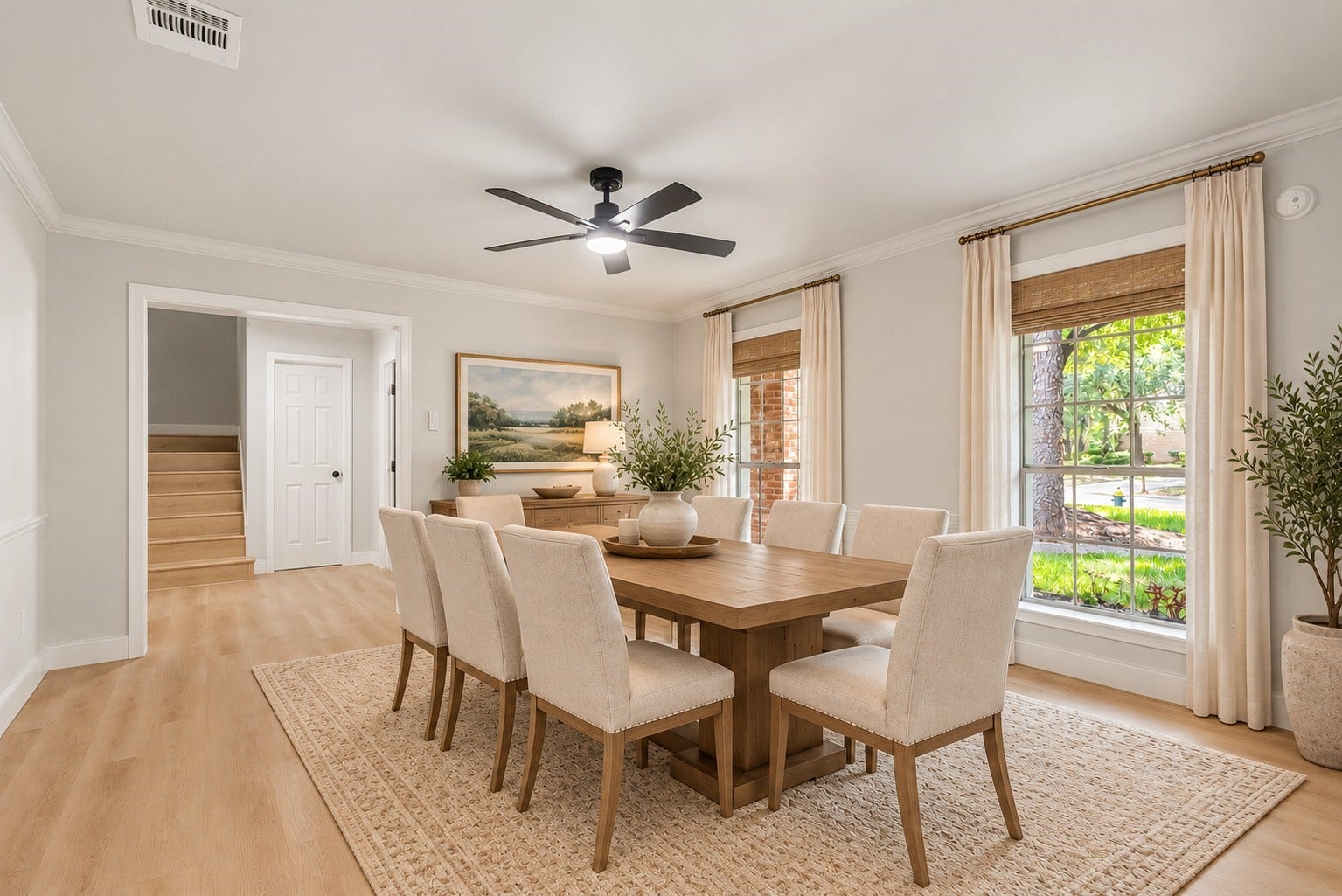 5614 Braxtonshire Court, Houston, TX 77069 Virtually Staged Dining Room