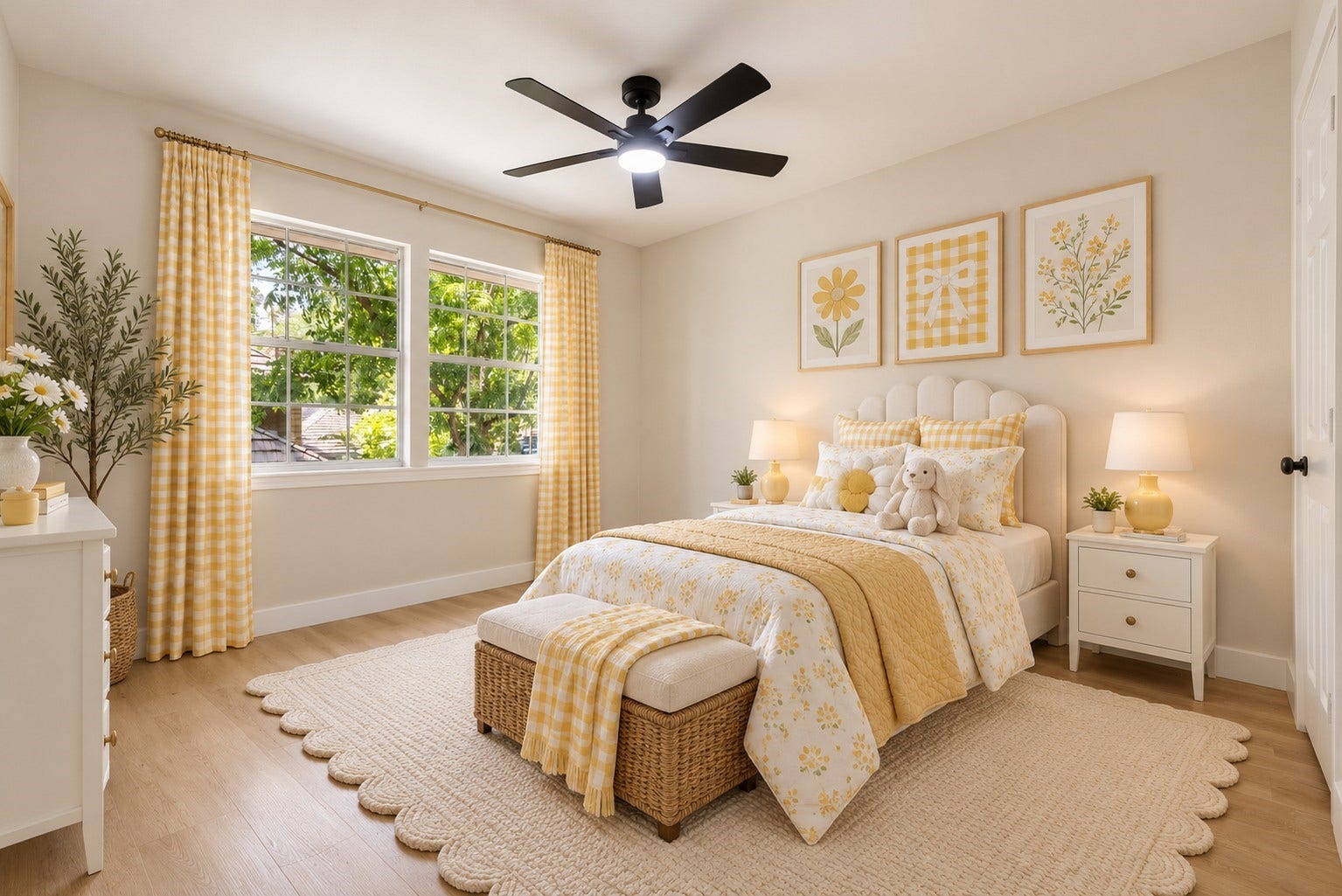 5614 Braxtonshire Court, Houston, TX 77069 Virtually Staged Secondary bedroom