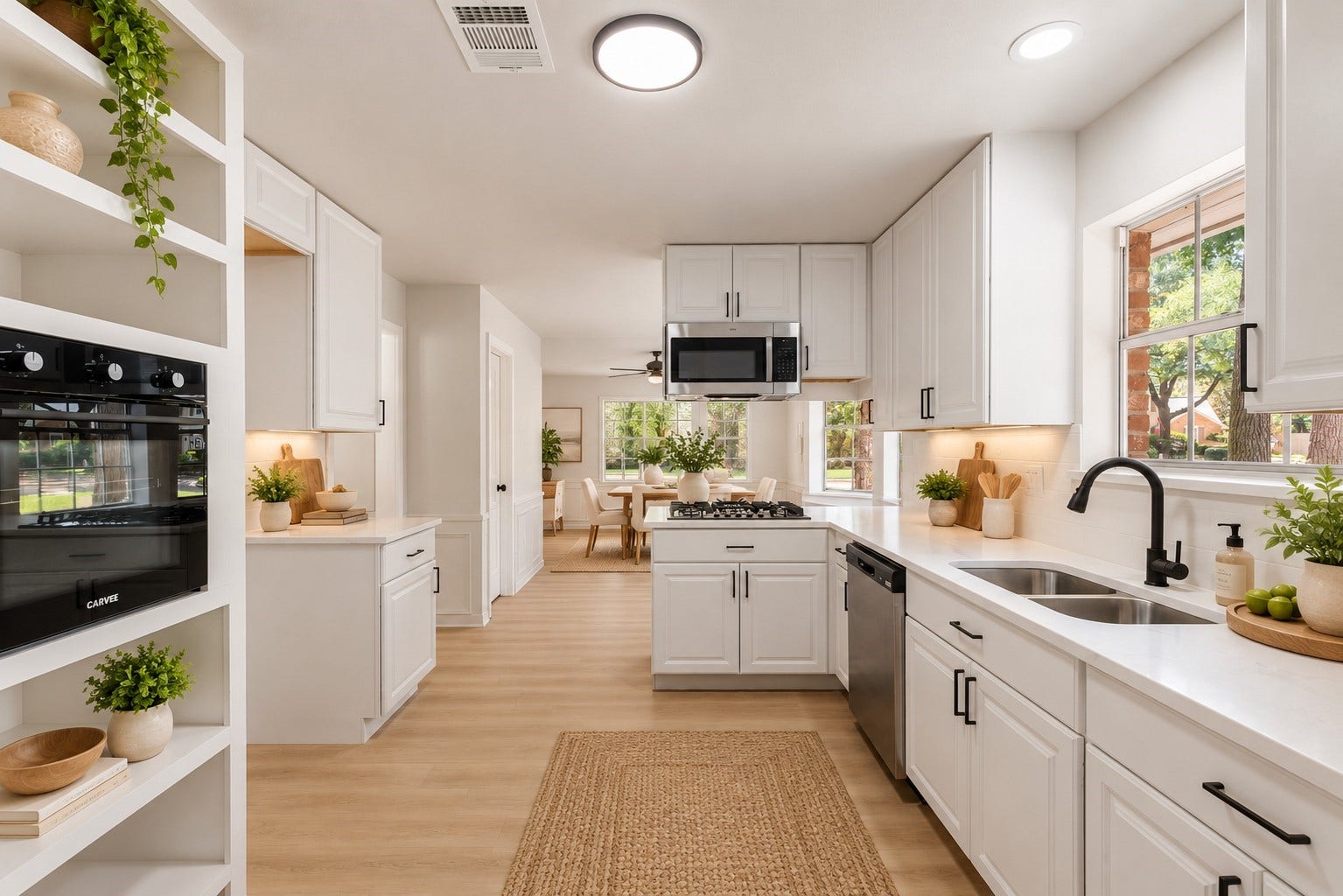 5614 Braxtonshire Court, Houston, TX 77069 Virtually Staged Kitchen