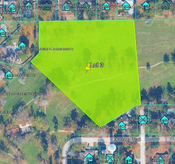 Property photo for TBD Forest Cove, Kingwood, TX