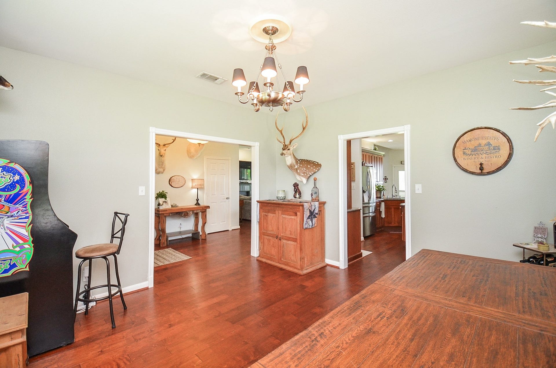 27644 Spring Hill Road, Hempstead, TX 77445 Whatever you purpose this glorious space to be (traditionally assumed to be a dining area), the open floor plan invites access from all directions.