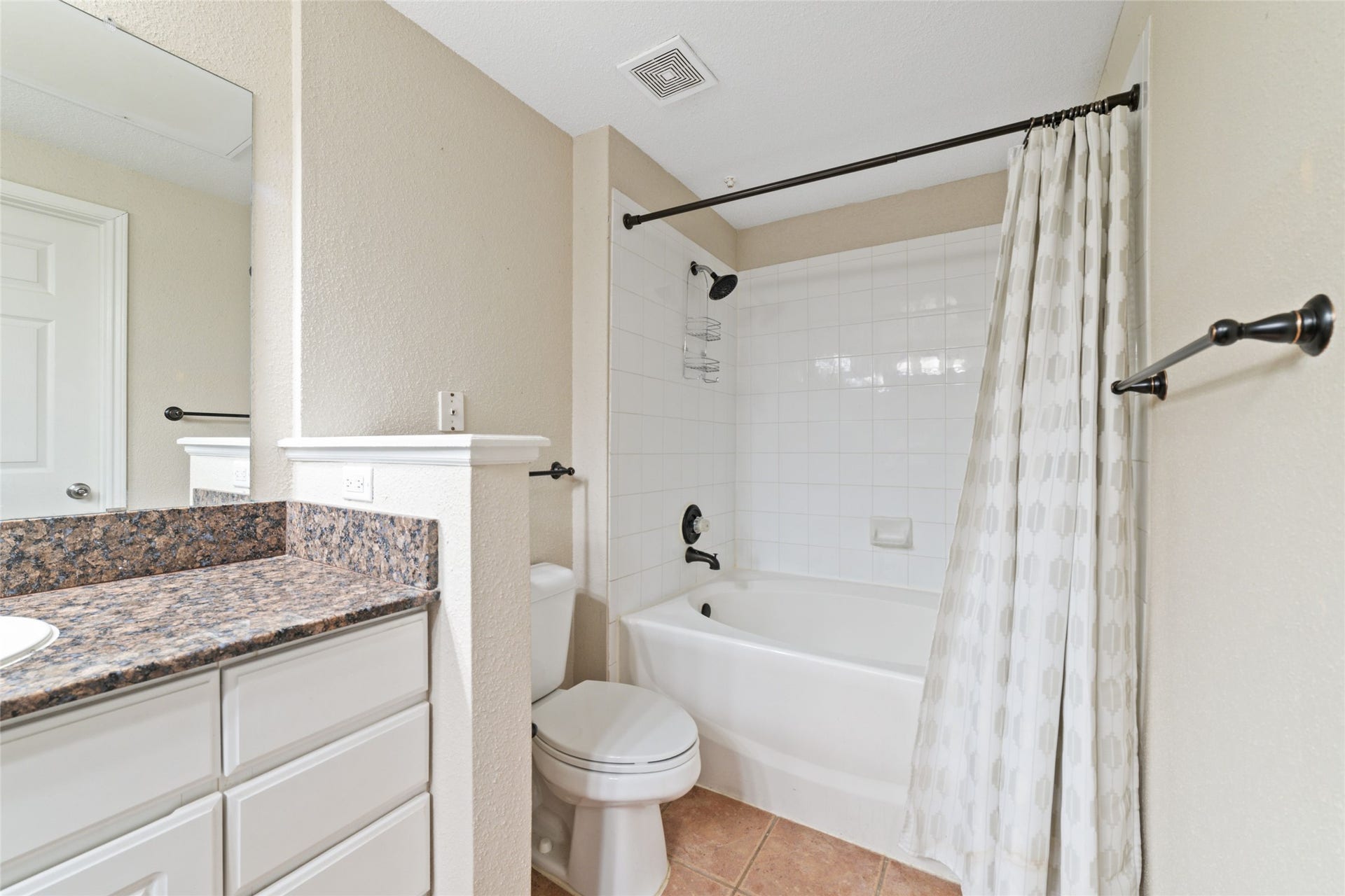 Upgraded Bathroom  Featuring a modern vanity, elegant fixtures, and a soaking tub for ultimate relaxation.