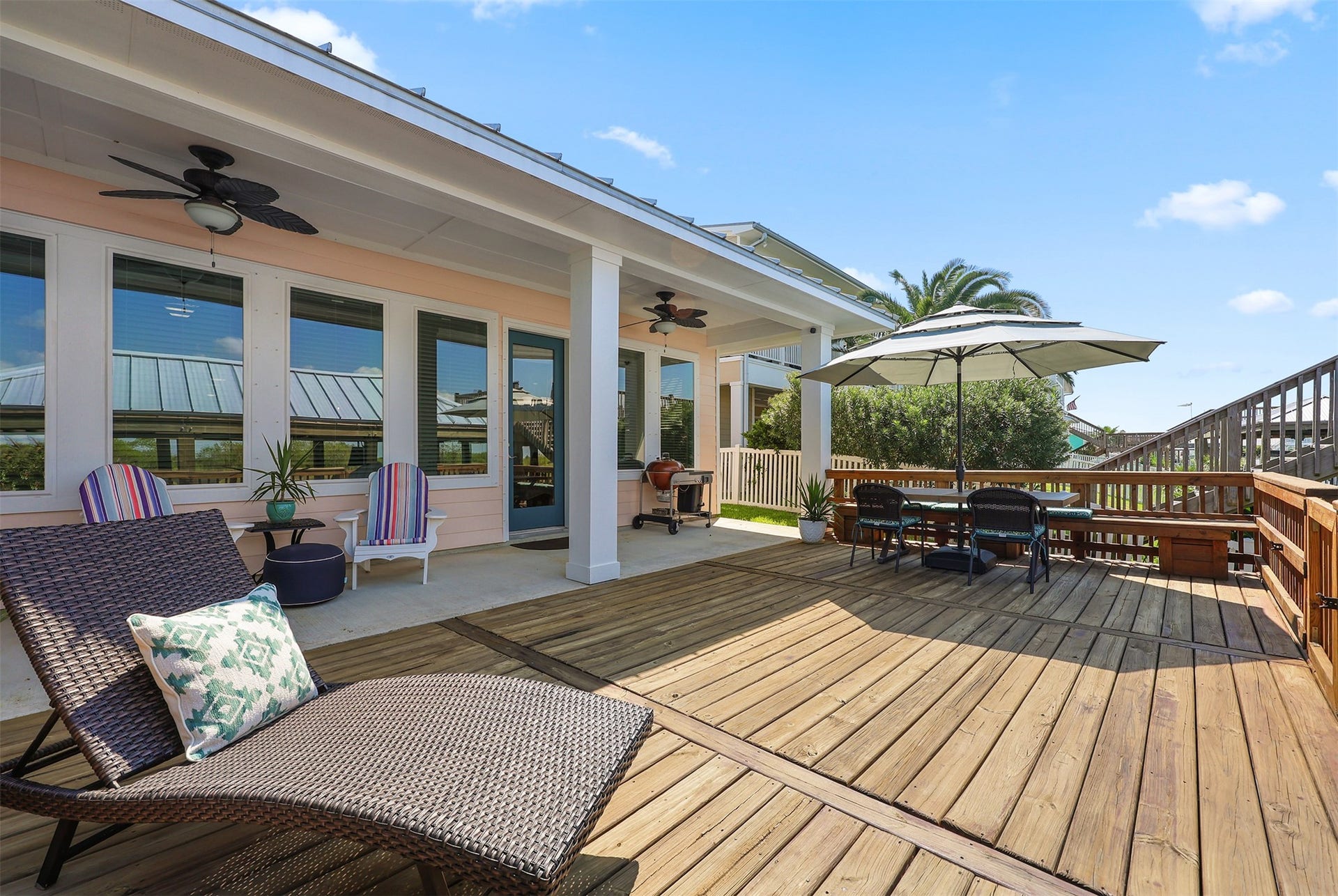 5418 Brigantine Cay Court, Texas City, TX 77590 There's also a nice covered porch.