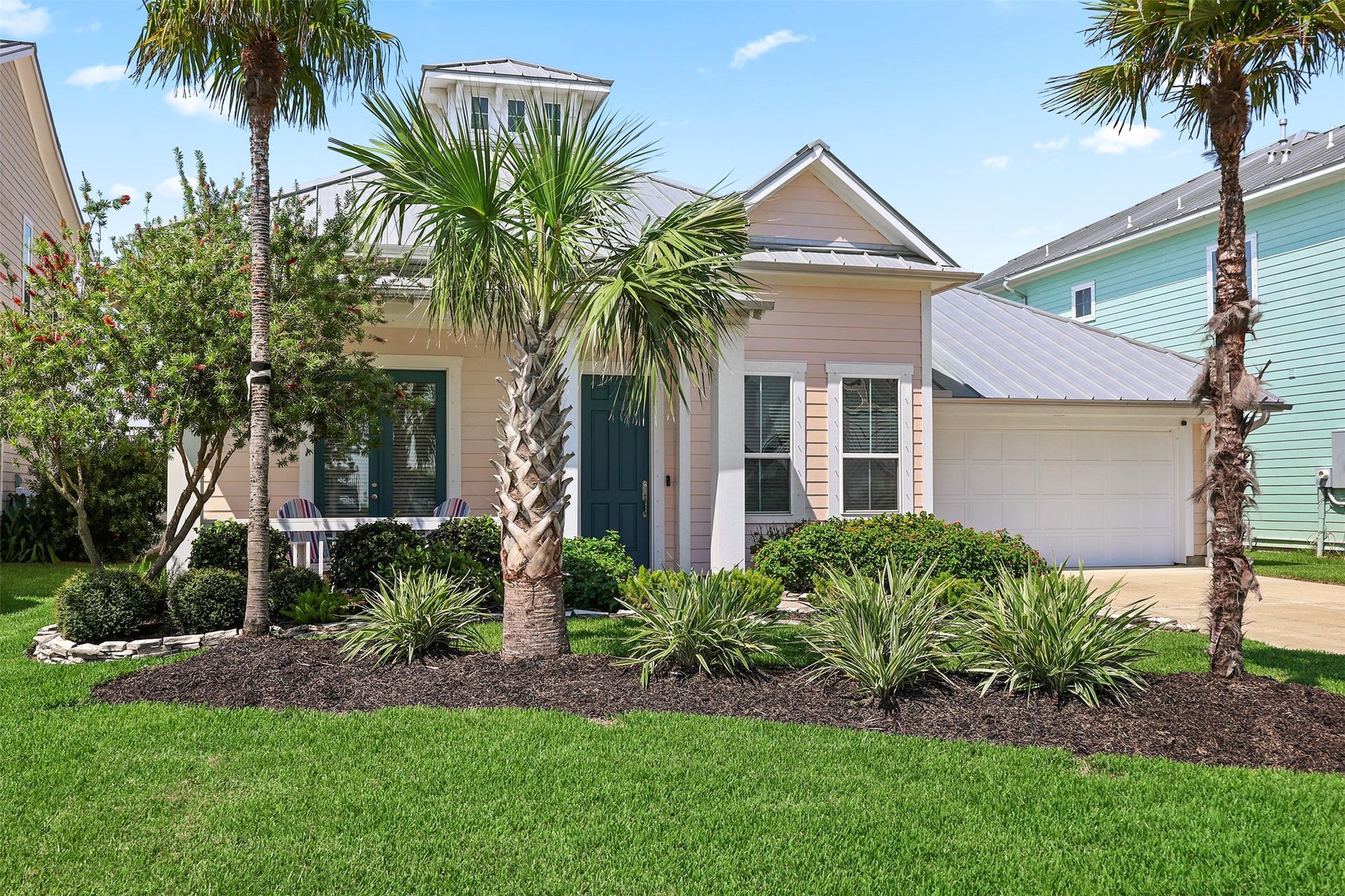 5418 Brigantine Cay Court, Texas City, TX 77590 Mature landscaping.