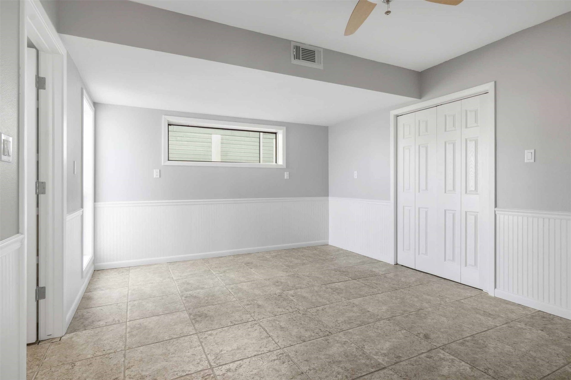 1318 Blue Heron Street, Bayou Vista, TX 77563 Second bedroom downstairs that has been updated.