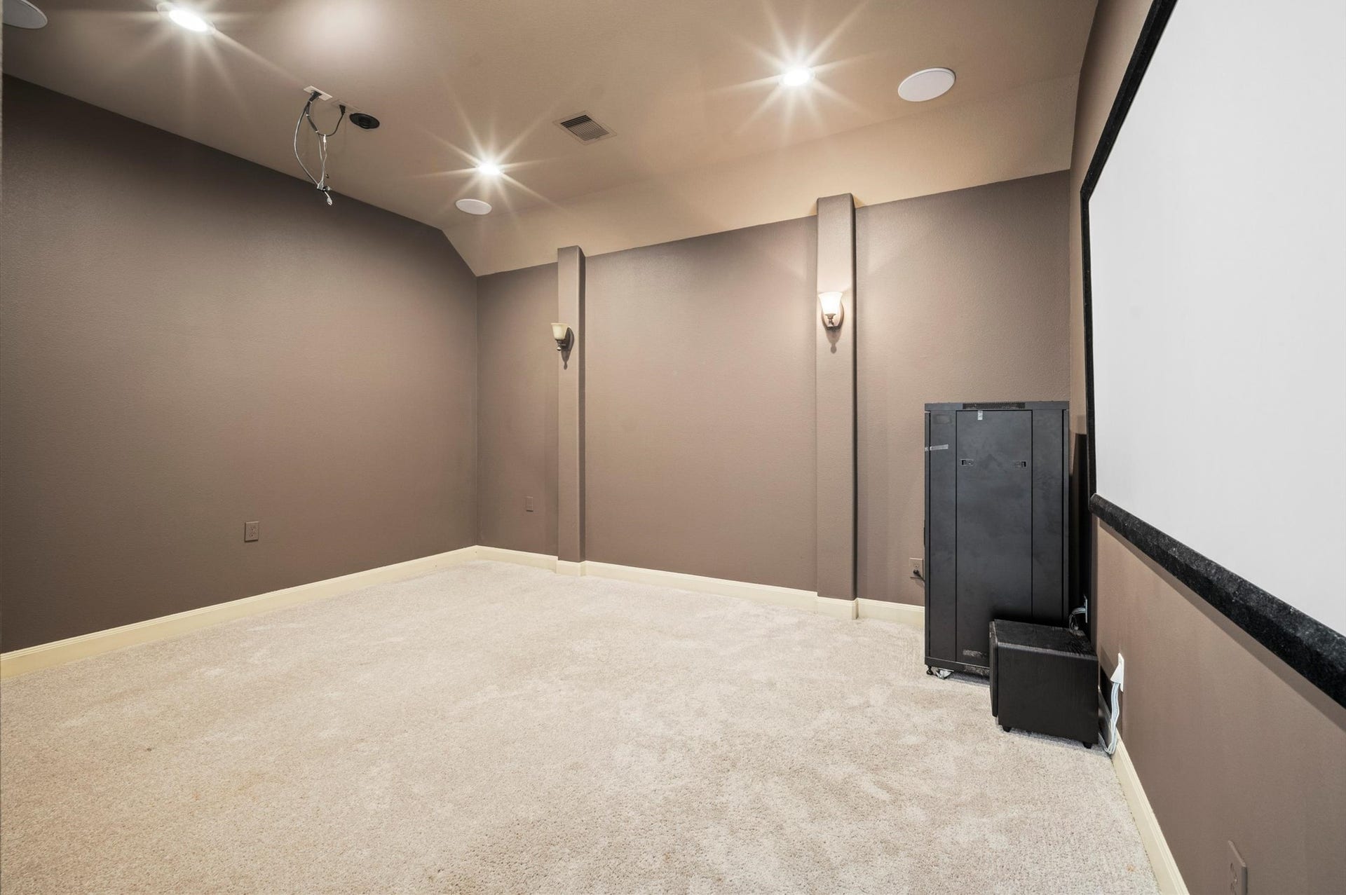 24611 Waterstone Estates Circle S, Tomball, TX 77375 The media room is ready for your first movie night!