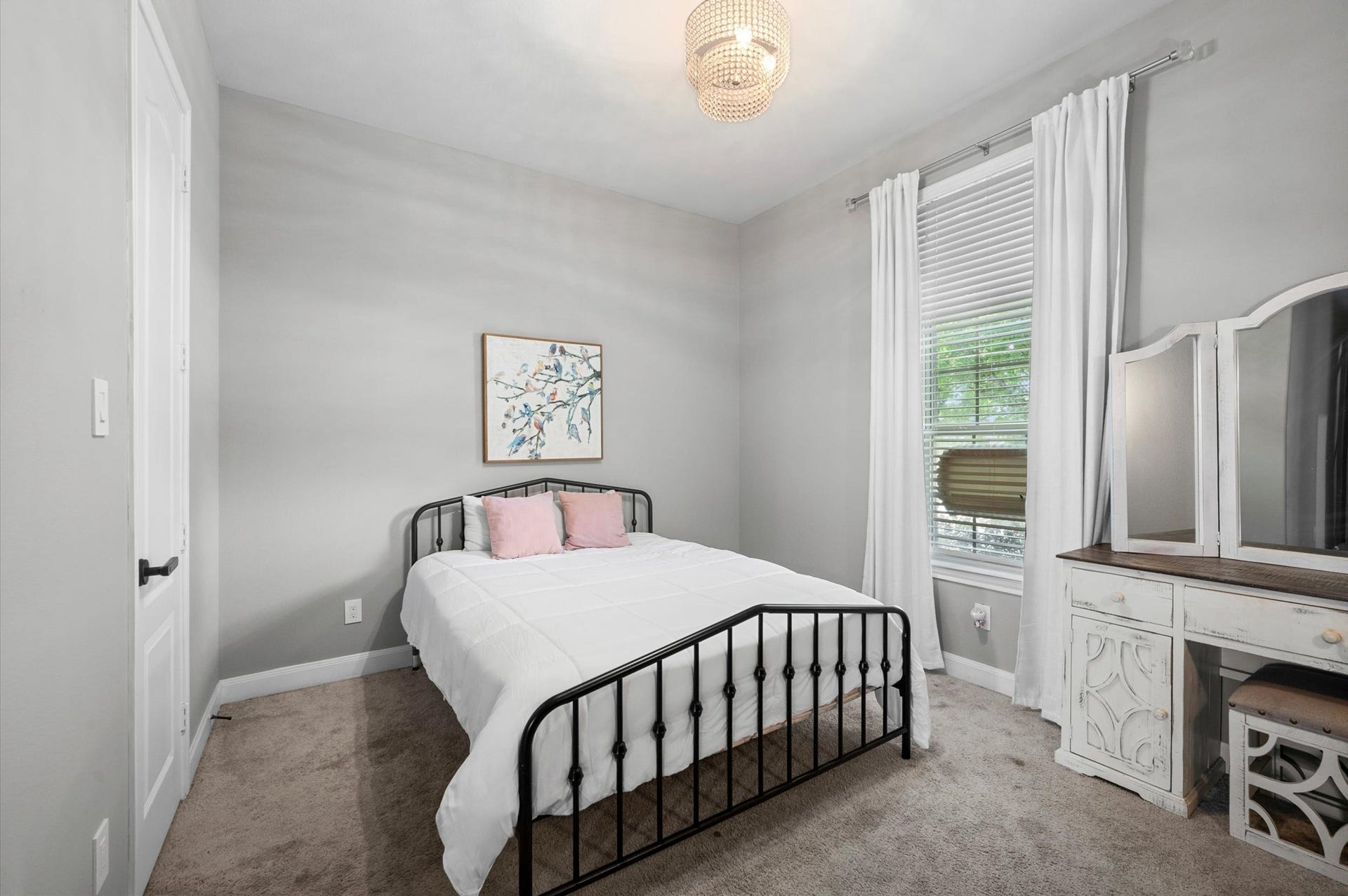 24611 Waterstone Estates Circle S, Tomball, TX 77375 Bedroom 3 faces the front of the home. It's the perfect location for any family member.
