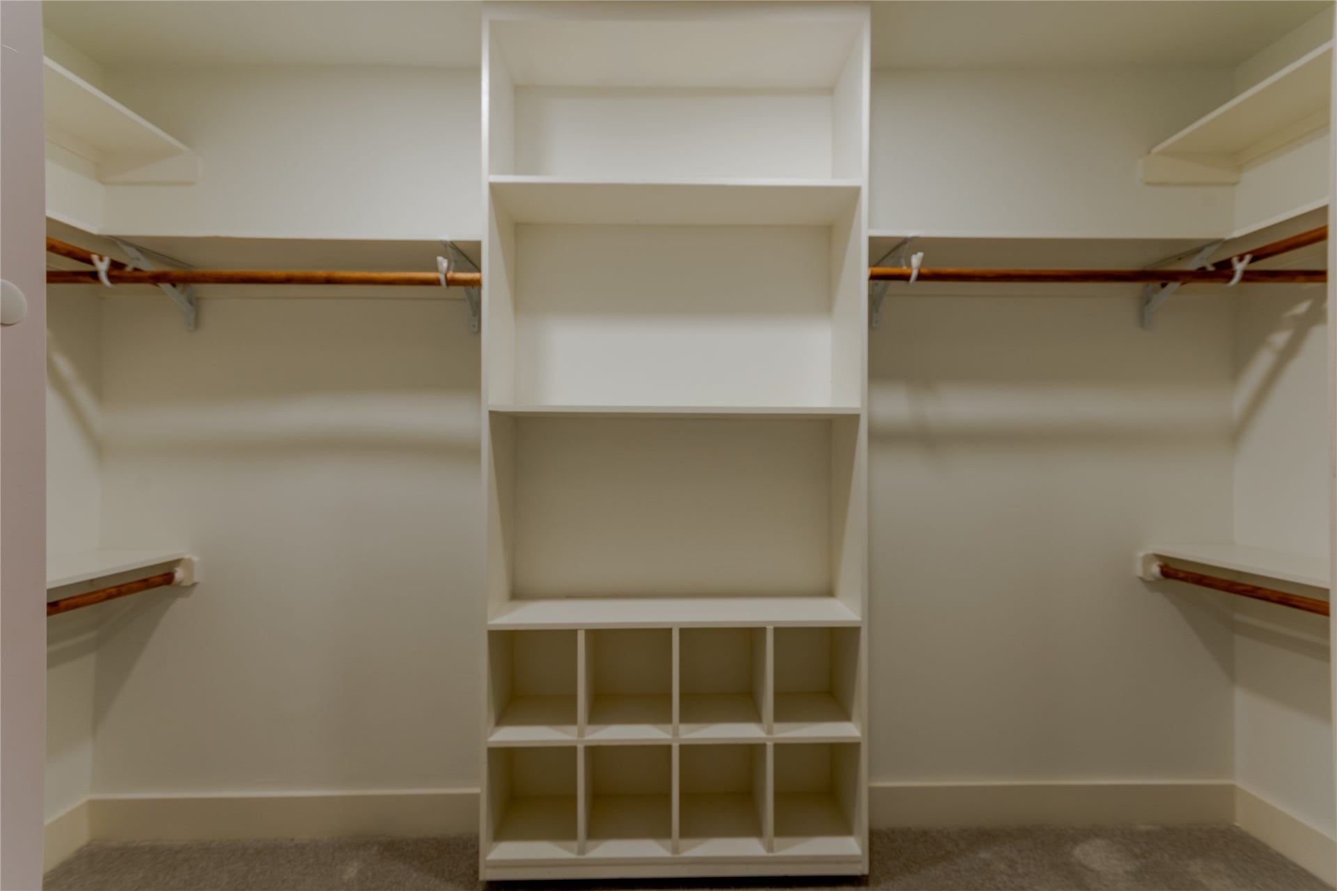 1903 Sedgie Drive, Houston, TX 77080 Primary Closet with Custom Shelving