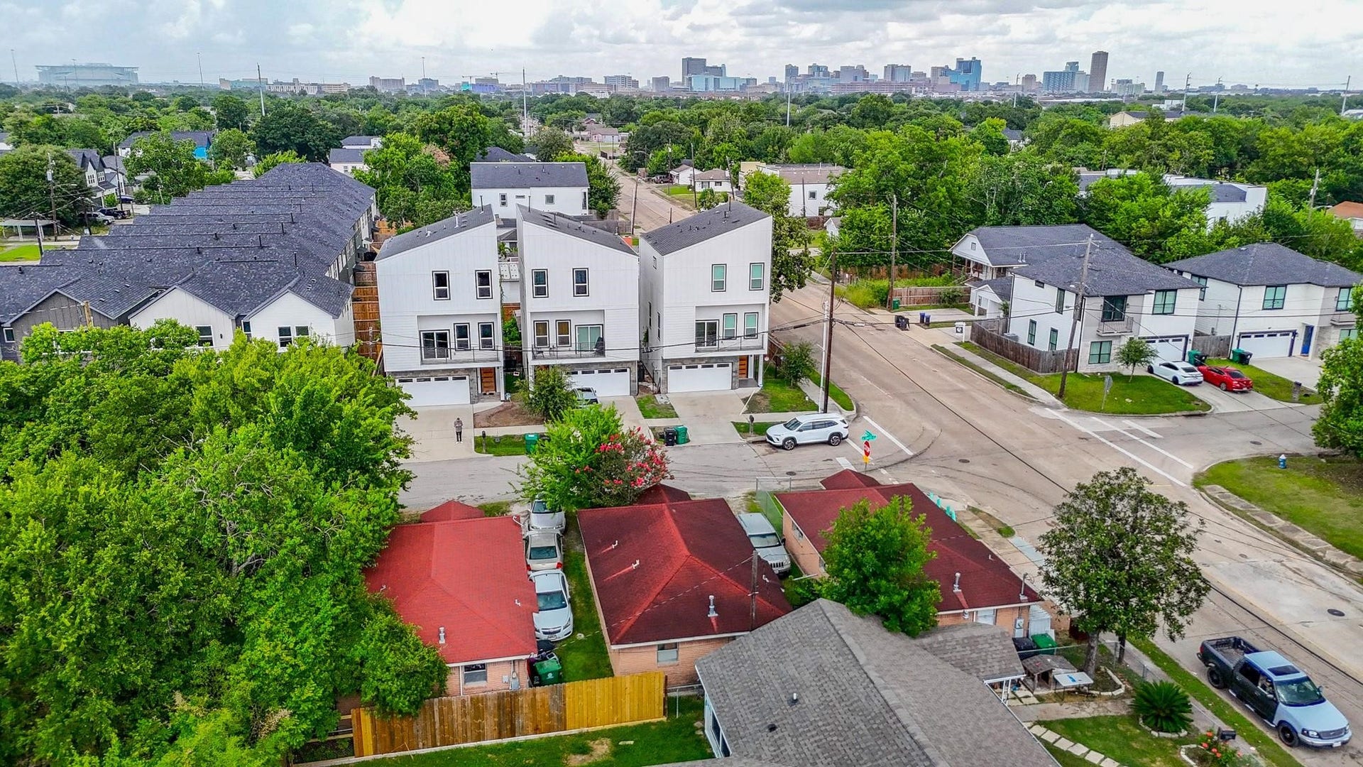 7523 La Salette Street, Houston, TX 77021 Units are surrounded by new construction.