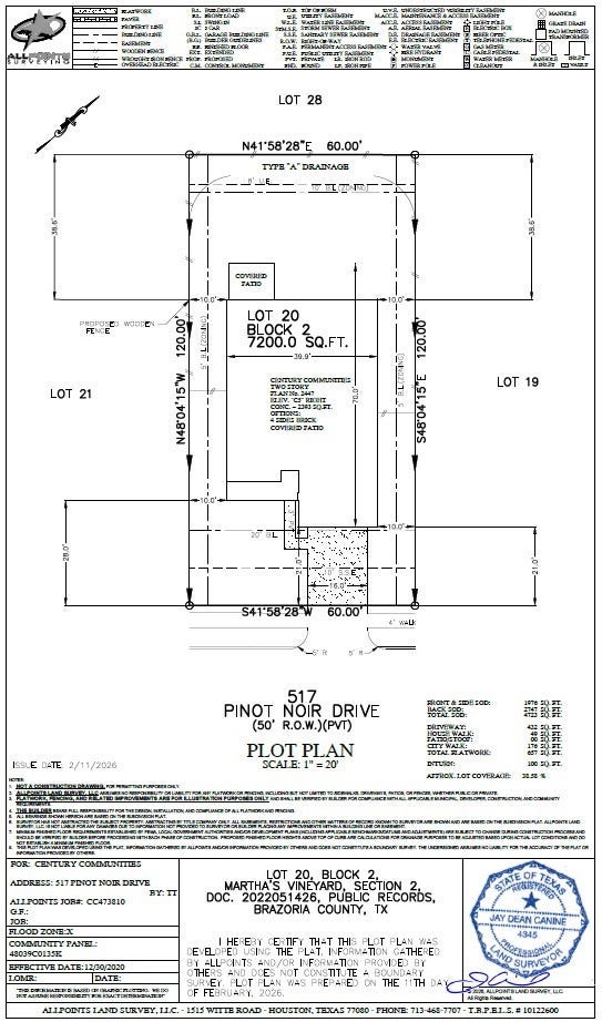 517 Pinot Noir Drive, Alvin, TX 77511 517 Pinot Noir Drive, Alvin, TX 77511