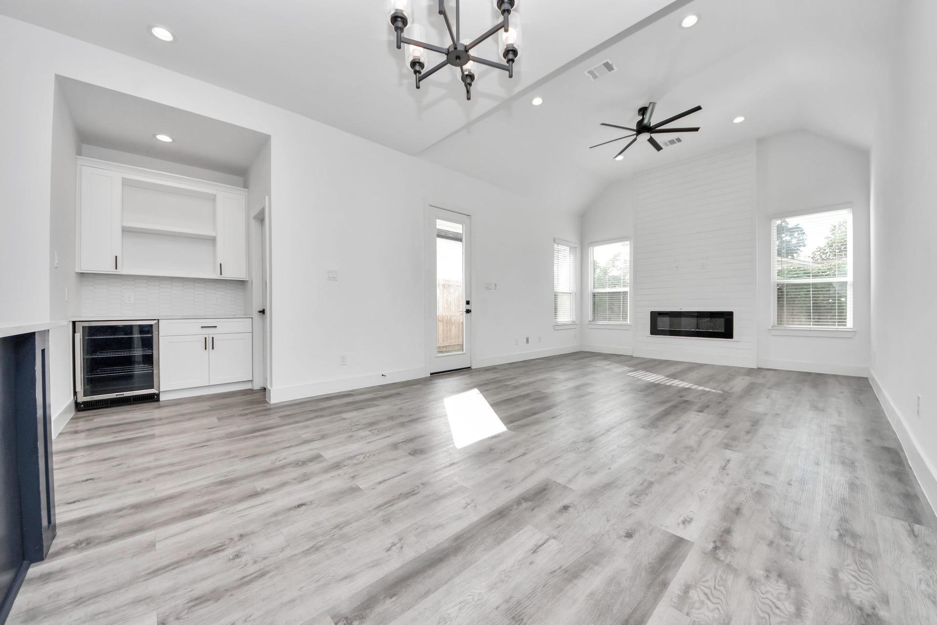 Open concept living area