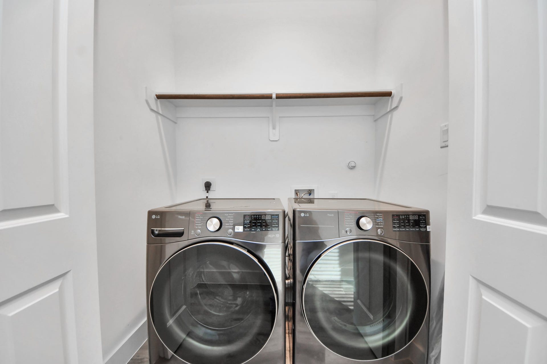 Brand new washer and dryer comes with home