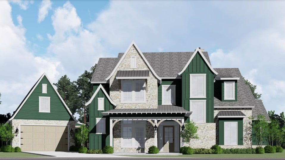 173 Sanderling Lane, Montgomery, TX 77316 Representative photo of proposed custom elevation.