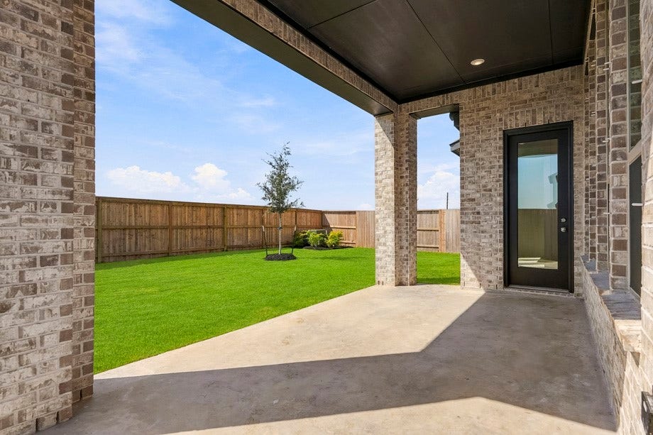Extended covered Outdoor Living