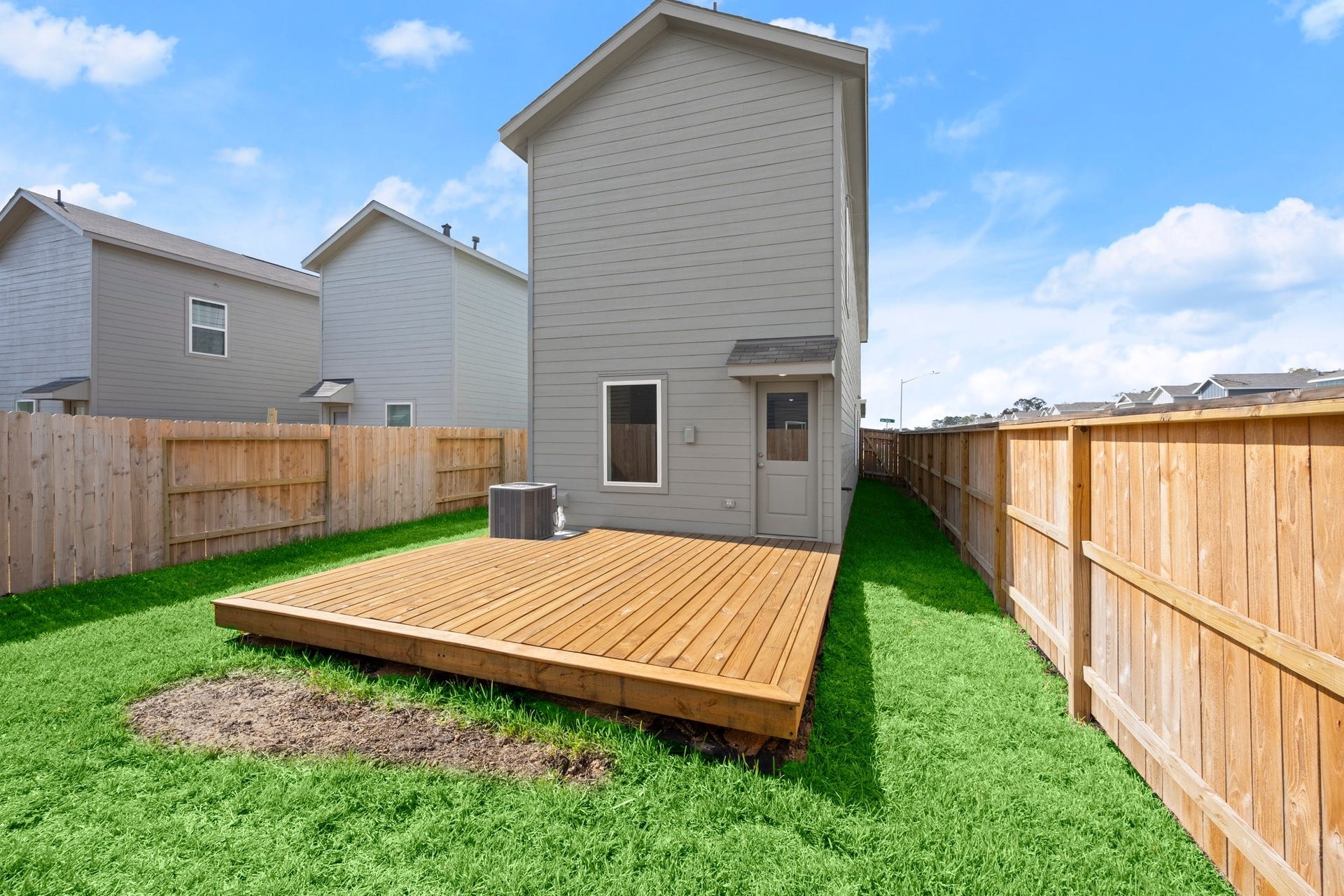 18603 San Salvo Drive, New Caney, TX 77357 Large private deck for your enjoyment