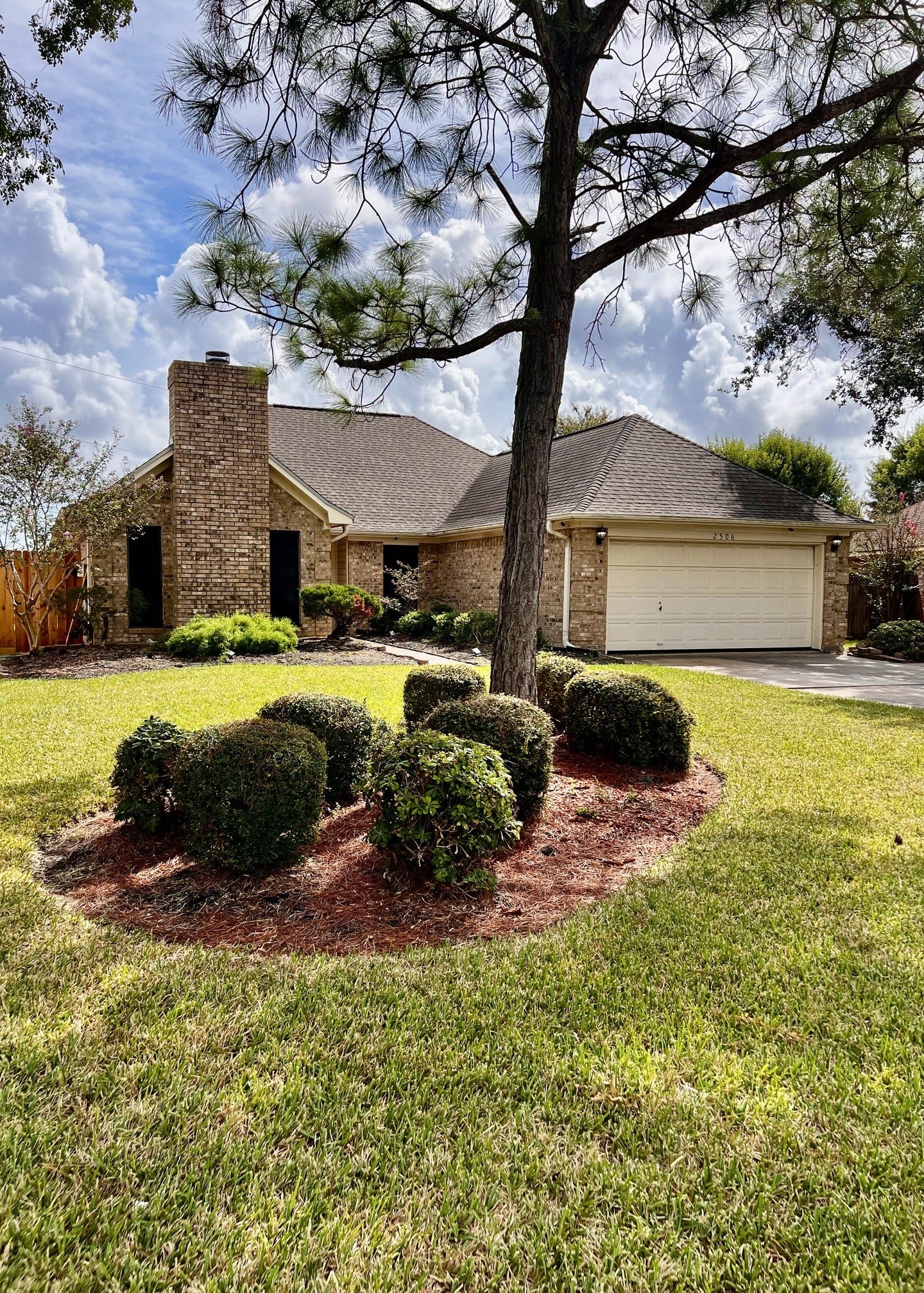 Great location in a cul de sac