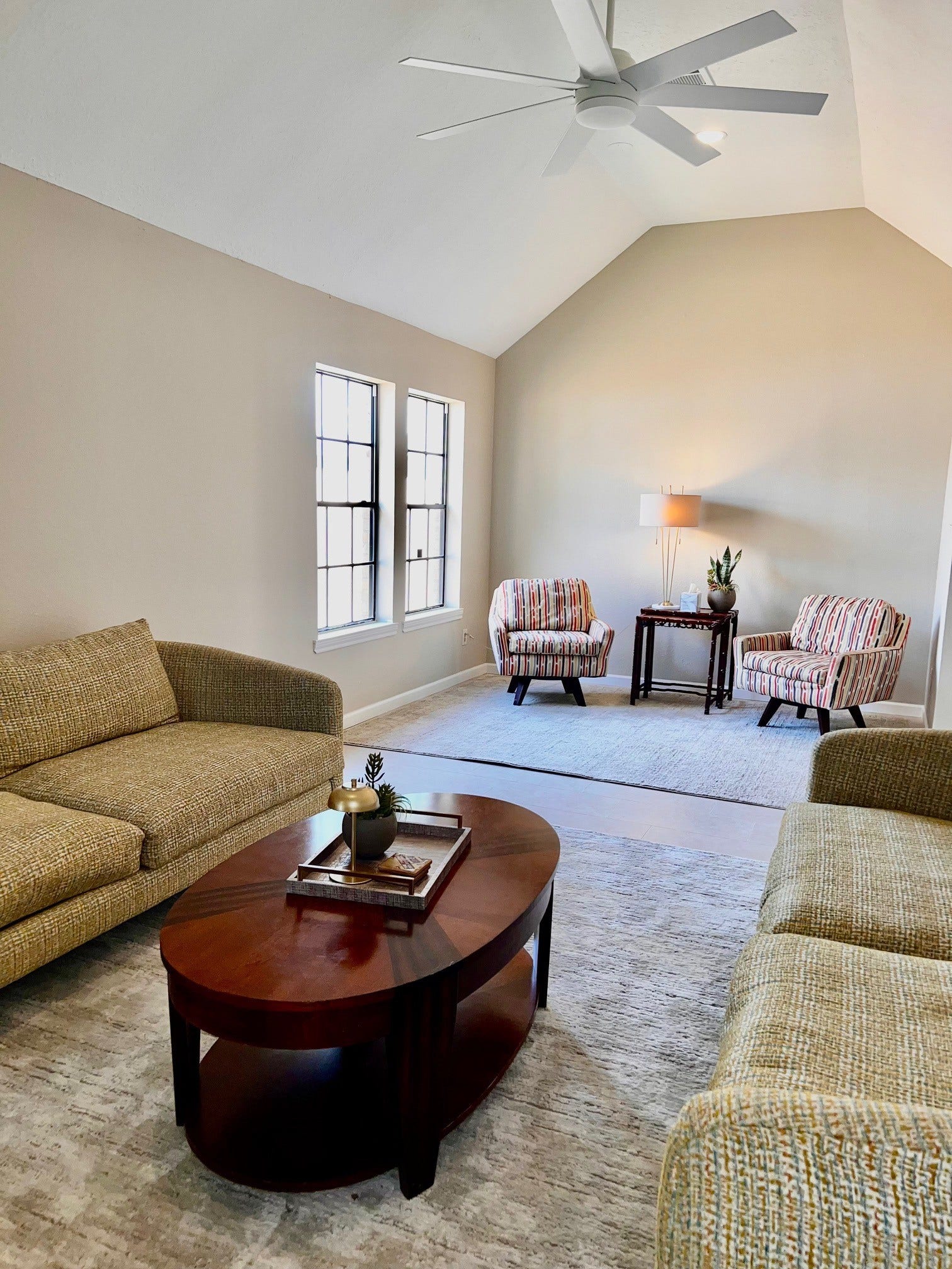 Large room to accommodate family activities